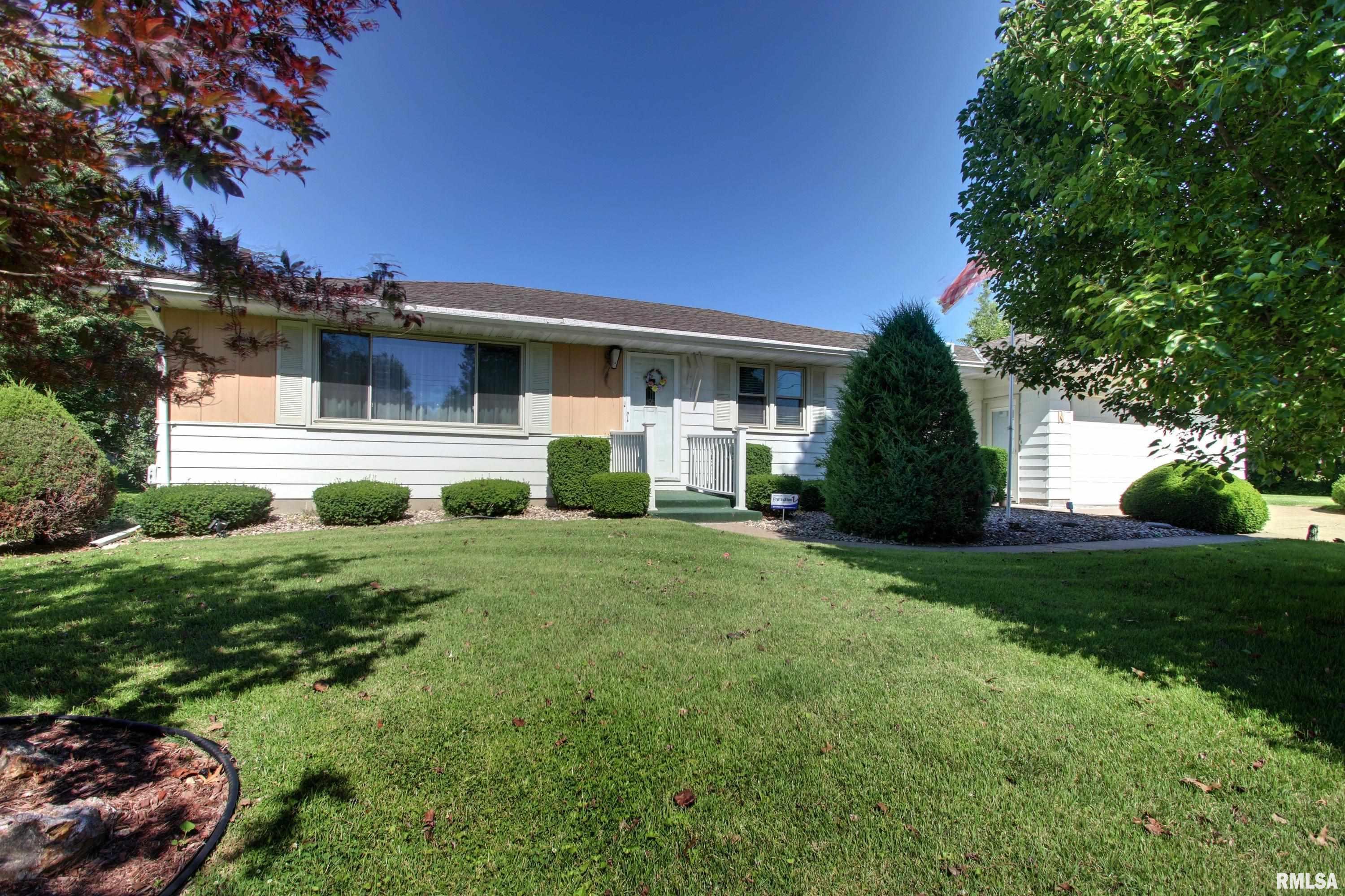 You wont want to miss this charming one owner ranch home in a sought after north side setting! Lovingly cared for and meticulously maintained by its original owner, this 3 bedroom, 1.5 bath home offers the kind of pride of ownership that’s hard to find. Tucked into a quiet northside neighborhood and bordering a local nursery, the setting feels peaceful and almost rural yet still close to everything you need.  Situated on nearly half an acre, the home welcomes you with a spacious living room and gleaming hardwood floors throughout the bedrooms. The updated kitchen is a true highlight, featuring custom Amish-built cabinetry and stainless steel appliances, a perfect blend of craftsmanship and modern convenience. A main-floor family room adds extra space to relax or entertain, while the large mostly unfinished basement offers endless potential for storage, a workshop, or future finished living space.  Outside, enjoy your morning coffee on the covered patio overlooking the serene backyard. A two-car attached garage, attached storage space, and a detached storage shed provide all the room you’ll need for vehicles, tools, and toys. Homes like this don’t come along often so schedule your private showing today!