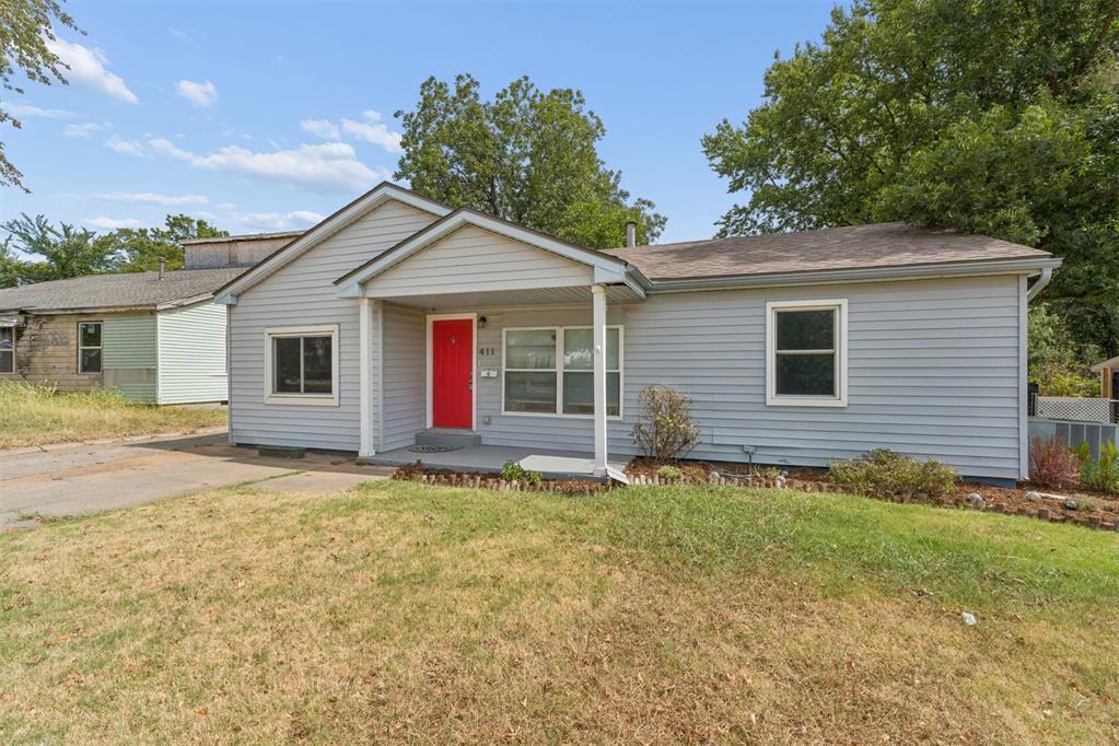Minutes from Tinker AFB – Modernized, Low-Maintenance, and Income PotentialPositioned directly in the path of convenience for military personnel and smart investors, this turn-key, all-electric home offers high-end mechanical upgrades, ultra-low operating costs, and ultimate versatility—located right off the Spirit Trail and minutes from schools.Extensive Renovations & Turn-Key UpgradesUpgraded Kitchen & Baths: Modernized kitchen with fully working appliances that stay, plus a complete main bathroom renovation featuring a brand-new shower and updated plumbing.Modern Systems: Features 11 brand-new dual-pane windows, a tankless water heater, and a fully re-wired electrical system brought up to city code.Low-Maintenance Interior: Stylish LVP and tile flooring throughout (no carpet) and abundant closet and attic storage.Unbeatable Efficiency & Outdoor Features$15/Month Avg Electric Bill: Outfitted with paid-in-full solar panels, transferring massive energy savings with zero monthly panel fees.Easy-Care Yard & Fencing: New full perimeter fencing with privacy covers, upgraded low-maintenance sod in the back, and durable vinyl siding.Registered Tornado Shelter: Includes an interior light for complete safety and peace of mind.Detached 2-Car Garage & ADU Potential, just need to add bathroomFlex Space: Standalone 2-car garage with extra room—ideal for an accessory dwelling unit (ADU), guest house, military rental, or private office.Prime LocationStep right onto the Spirit Trail bordering the north side, with quick access to local schools, dining, and an effortless commute to anywhere in the metro.