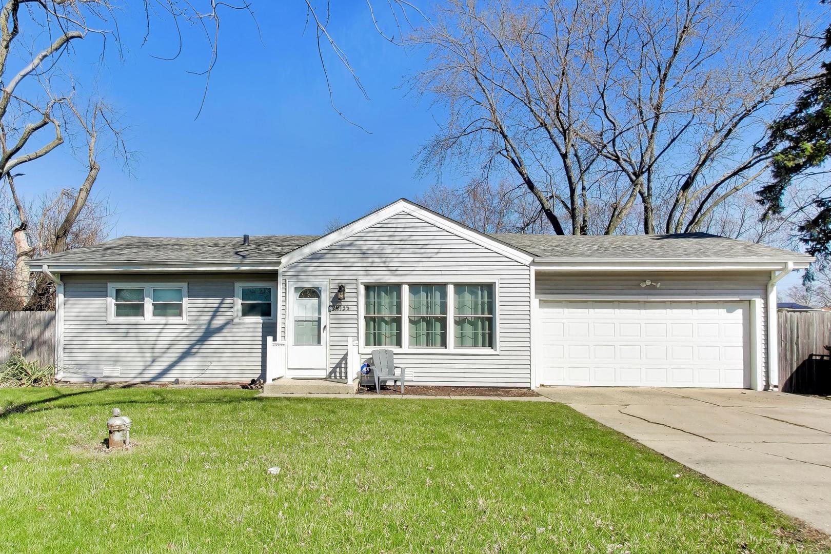 Affordable ranch in Glenbard West High School district offering a rare combination of value, space, and peace of mind. Set on a huge fenced lot, this well-maintained 3-bedroom, 1-bath home is the perfect starter home, downsizer, investment property, or condo alternative with no HOA and room to spread out. This well-maintained 3-bedroom, 1-bath home offers a bright one-level layout with a spacious living room, newer Pella bay windows, recessed lighting, abundant natural light, a bright eat-in kitchen, a neutral, move-in-ready interior, an attached garage with a heater, and a concrete driveway w/ an extra parking pad.  A great opportunity to update over time and build equity, without the need for immediate major expenses, as the home has been exceptionally cared for and everything is in good working condition. Major improvements have already been completed, including a new roof (2025), furnace & A/C, newer thermopane windows throughout, upgraded Pella bay windows, and newer gutters, soffits, and siding, as well as a bathroom shower, all within the last 2-7 years. Private well and septic mean no water/sewer bill, and the attached garage includes an electric heater plus a concrete driveway with an extra parking pad.    The outdoor space is a standout with a spacious, fully fenced yard (newer), deck, fire pit, and an oversized backyard with plenty of room to entertain, garden, play, or simply enjoy the open space. Conveniently located near shopping and expressways, this is a smart buy in a sought-after location with access to Glenbard West High School.