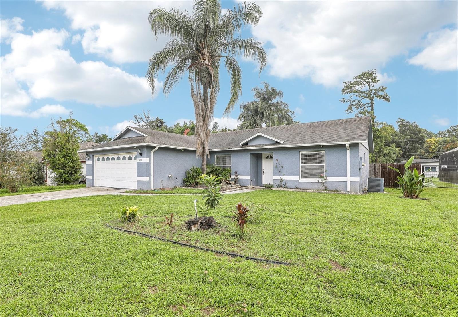 Virtually Staged. Comfortable single-story living, a generous .24 ACRE LOT, FENCED BACKYARD, and a quiet CUL-DE-SAC location make this home in Orlando’s Bretwood community a great find! Whether you are looking for your first home or a long-term investment, this property offers flexibility, convenience, and a great floor plan. Recent improvements include NEW STAINLESS STEEL APPLIANCES (except the stove), adding a fresh touch to the inviting EAT-IN KITCHEN. Inside, HIGH CEILINGS and an OPEN-CONCEPT GREAT ROOM create a bright, comfortable space for everyday living and entertaining. WOOD LAMINATE & TILE FLOORING flow throughout the main living areas and bedrooms, while the versatile fourth bedroom has carpet and can easily serve as a home OFFICE or FLEX SPACE. The SPLIT BEDROOM LAYOUT provides added privacy, with a spacious PRIMARY SUITE featuring a private en-suite bath complete with a JACUZZI SOAKING TUB/SHOWER. A Florida room with its own wall A/C offers additional space to enjoy year-round. Outside, the generous cul-de-sac lot delivers a large fenced backyard with plenty of room for outdoor activities, gardening, or simply relaxing, plus a storage shed for added convenience. Located in an established community with NO HOA, this home puts you just minutes from area schools, shopping, dining, and everyday essentials. Easy access to SR 438, SR 423, and US 441 makes commuting and exploring Central Florida a breeze. A wonderful opportunity to enjoy a move-in ready home and spacious backyard in a convenient Orlando location! Call today to schedule a tour!