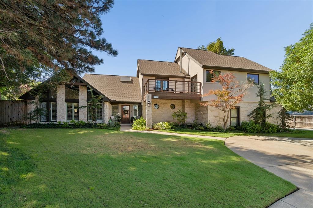 Welcome to a truly exceptional Brookhaven home, beautifully nestled on a coveted cul-de-sac in West Norman. From the moment you arrive through the circle drive, you’ll feel the warmth and charm of a home that has been thoughtfully cared for and beautifully enhanced. The Sellers have invested in numerous updates and upgrades, creating a move-in-ready opportunity where all you have to do is unpack and enjoy! The heart of the home is warm and inviting, featuring soaring vaulted ceilings accented by stunning wood beams and a dramatic floor-to-ceiling stone fireplace. Walls of windows fill the living spaces with natural light while offering beautiful views of the mature landscaping and incredible backyard oasis. Step outside to enjoy the sparkling pool and relaxing hot tub—perfect for entertaining, unwinding, or creating unforgettable memories. Just off the kitchen, an additional living space offers wonderful flexibility for a home office, playroom, or casual gathering area. The spacious primary suite is a private retreat, featuring generous proportions and its own private balcony—the perfect spot for morning coffee or an evening sunset. Three large secondary bedrooms provide plenty of space for family and guests. The extensive list of improvements includes a pool and hot tub added in 2020, a $15,000 whole-home generator installed in 2022, updated lighting and ceiling fans, interior paint and remodeling, new carpet in 2024, updated hardware, sprinkler system additions in 2020, and the majority of the windows replaced in 2021. And that’s just the beginning! A complete list of updates and upgrades is available in the attachments. This is more than a home—it’s a lifestyle, offering timeless comfort, exceptional outdoor living, and the convenience of one of West Norman’s most desirable neighborhoods. A rare opportunity you won’t want to miss!