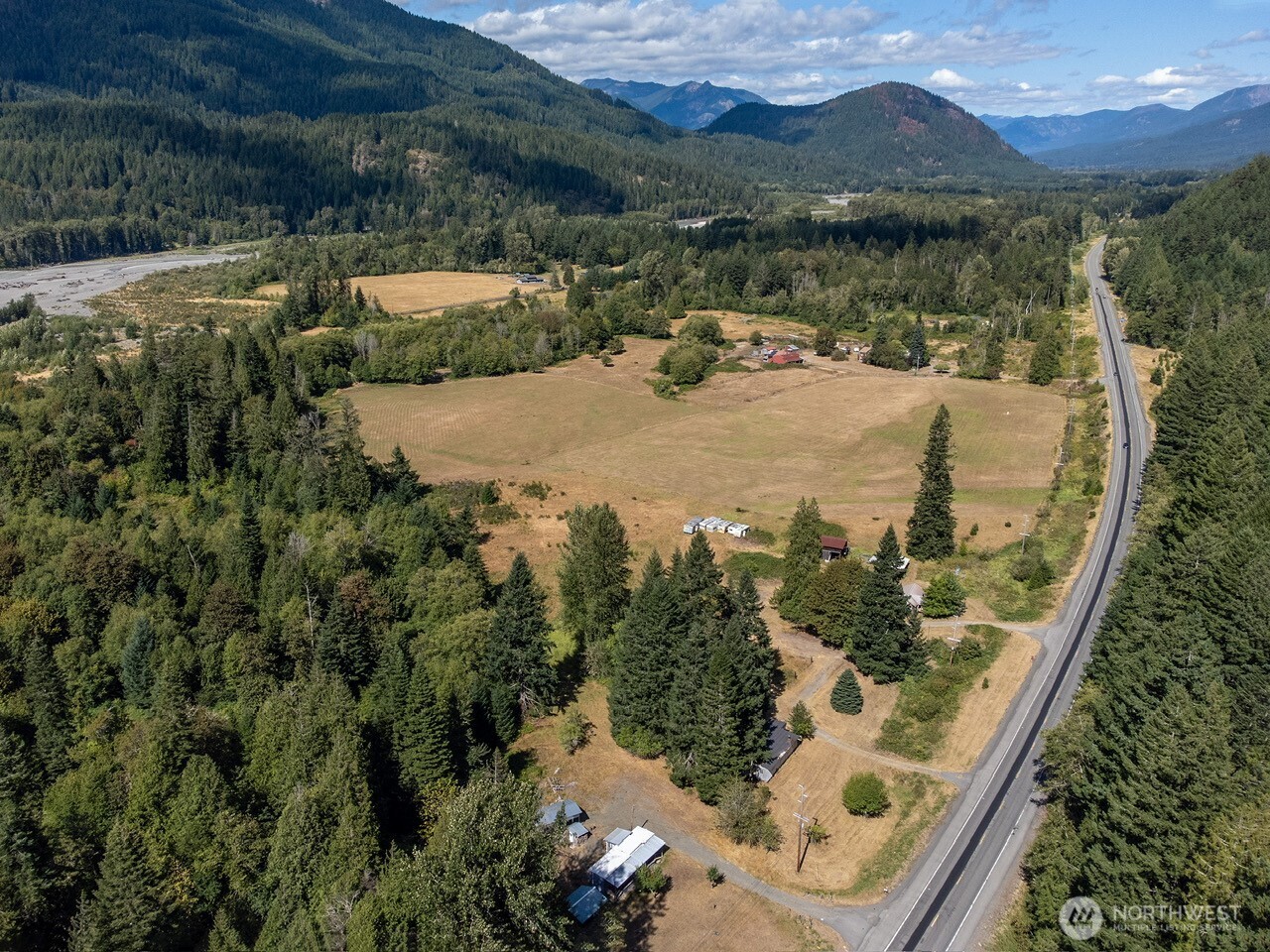 Over 6 acres of beautiful views, level ground, and abundant outdoor recreation await! This scenic Randle property offers a rare opportunity to own usable land surrounded by the natural beauty of the Cascade foothills. Drilled well, power and septic are already on site! The level terrain provides an ideal setting for your future plans, while the property’s peaceful rural character makes it a wonderful place to build a home, weekend retreat, or getaway. Enjoy beautiful surrounding views and the possibility of watching elk travel through the area. Established fruit trees add to the property’s appeal and provide a touch of country living. Conveniently located along US Hwy 12 with easy access to year-round recreation, including nearby White Pass Ski Area for skiing, snowboarding, and winter adventures. The area also offers exceptional access to hiking, fishing, hunting, camping, snowmobiling, and exploring the Gifford Pinchot National Forest and Mt. Rainier National Park. Just a short drive to Packwood, this property combines convenience with the privacy and beauty of the Pacific Northwest. Whether you're looking to build, invest, or create your own recreational escape, this level, scenic parcel is ready for your vision!
