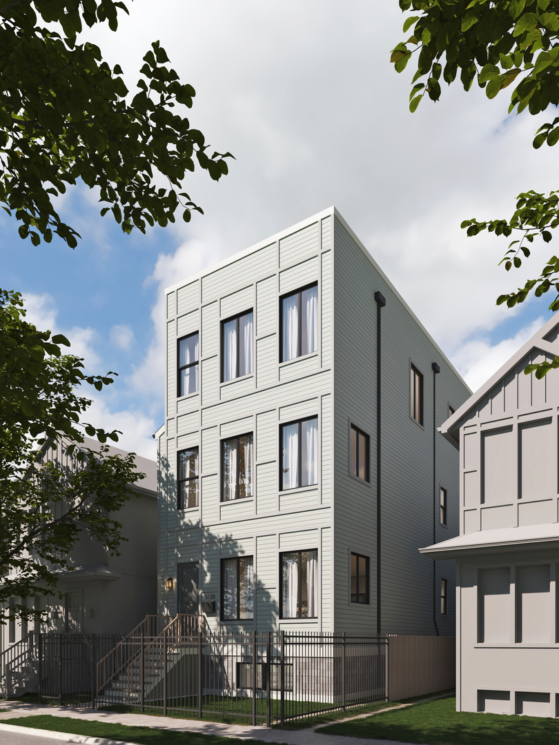 Centrally located in the Heart of Palmer & Logan Square these New Construction Duplex homes will be ready for occupancy by November 1st. Thoughtfully designed these homes features expansive, bright and airy floor plans with 3 bedrooms, 2.5 Bathrooms, 2 living spaces and amazing outdoor space off the main level + garage parking. The custom kitchen showcases a beautiful island with breakfast bar seating , hand-built custom cabinetry and professional grade appliances. Adorned with designer lighting, quartz countertops, hand cut moldings and custom closets, no detail was overlooked. Built for everyday life and entertainment in mind, each unit features private covered outdoor space attached to main living with stone pavers, water and natural gas, all accessible to create your own urban oasis. Primary suites features large walk in closets and a spa caliber bath with glass encased showers, separate soaking tubs, heated floors, designer lighting, plumbing fixtures and a double vanities with plentiful storage. Large 2nd and 3rd bedrooms with custom closets, In-unit front load laundry and natural hardwood floors throughout set these homes apart. We love the complexity of what each Chicago neighborhood has to offer, Palmer and Logan Square, where tree-lined boulevards, historic architecture, neighborhood parks, acclaimed restaurants, cafes, breweries, and boutique shopping are all within easy reach, is easily one of the places we would love to call home. With convenient Blue Line access and vibrant community amenities, this sought-after neighborhood offers the perfect blend of urban energy and residential charm.