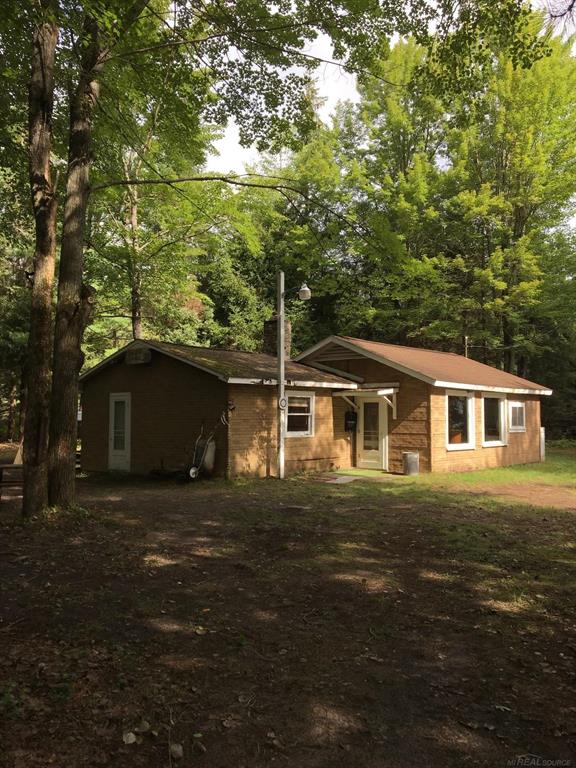 This very secluded and private on grid cabin and acreage provides everything an outdoorsman could want. The cabin itself sits on an island with a bridge to the mainland. The 250 acres adjoins state land and has 2 miles of frontage on Lake Winyah and the south branch of the Thunder Bay River. Currently the property is accessed easiest by boat but there is an easement that has not been developed yet. The property consistently produces quality white tail as well as bear, grouse, and excellent duck hunting. There is also plenty of fur bearers. Lake Winyah is one of the most under appreciated fishing lakes in the lower peninsula. The lake is regularly stocked with Muskie and has been stocked with walleye as well. Great Bass, pike, and pan fishing. Part of the property and the state land create some of the best wood duck habitat available. The shallow bays and river make this lake an amazing body of water for paddling and fishing.