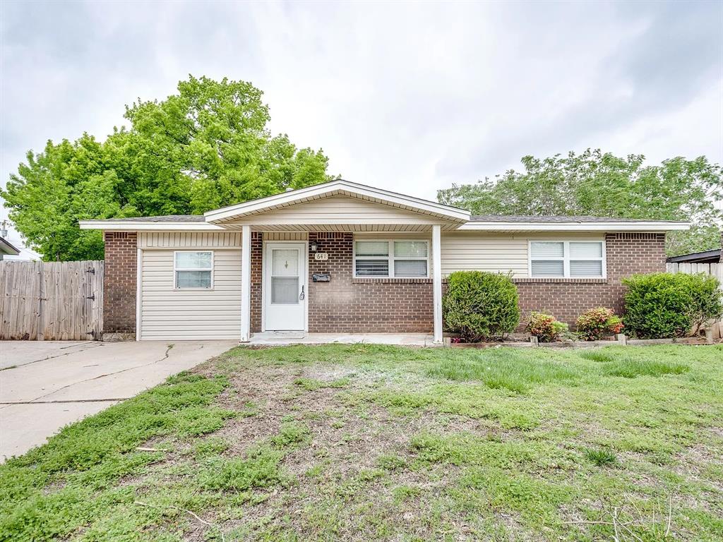 Welcome home to this updated 3-bedroom, 1-bath home offering 1,075 sq ft of comfortable living space! The open-concept floor plan creates a spacious feel, while the brand-new tile flooring throughout provides a clean, modern look with easy maintenance. The kitchen comes equipped with a refrigerator, dishwasher, and microwave, making move-in a breeze. Enjoy the convenience of being just minutes from shopping, dining, entertainment, and everyday essentials, with quick access to I-35 for an easy commute to downtown Oklahoma City and surrounding areas. Outside, you’ll find a fully fenced backyard, perfect for pets, outdoor activities, or relaxing evenings at home. Section 8 accepted. Lease Terms: One-year minimum lease required, Security deposit and first month’s rent due prior to move-in, $500 non-refundable pet fee, Additional $25/month per pet for multiple pets.