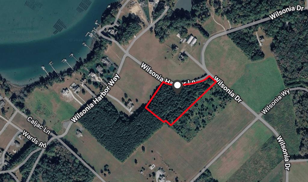 Build your dream home on this cleared 5-acre parcel in the waterfront community of Wilsonia Plantation in Machipongo, VA. Known as Lot 4S Wilsonia Plantation / Wilsonia Neck (Parcel 11164, Tax Map 038C1-033-00-0000004), the property features a cleared homesite of 150' x 150' and a center section or 60' x 60' which was cleared of stumps. A culvert is already installed for convenient access. Located across from HOA-owned open space, the lot enjoys water views of Hungars Creek and close proximity to the community dock and boat ramp. HOA dues are approximately $300 annually and include maintenance of association property and access to the dock and ramp. Enjoy the peaceful Eastern Shore lifestyle with boating, fishing, and wide-open coastal surroundings.