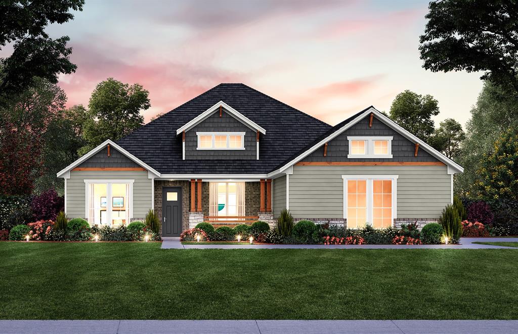 The Parker floor plan from the high-end Signature Collection is a harmonious blend of modern elegance and functional design. With 4 spacious bedrooms and 2.5 beautifully appointed bathrooms, this home is designed for comfort and convenience. A standout feature is the expansive secondary living area, offering versatile possibilities such as a home office, a creative studio, or even a space for multi-generational living. The sleek curb appeal sets the tone as you enter, with stylish finishes that exude sophistication. The 3-car garage, complete with epoxy floors, not only provides ample space but adds a polished touch to the home. Perfectly located in Blue Ridge Estates, residents enjoy the tranquil countryside feel while still benefiting from easy access to the OKC Metro and key destinations like Tinker Air Force Base, Riverwind Casino, and the University of Oklahoma. This floor plan combines practicality with a touch of luxury, making it an exceptional choice for families or professionals seeking a dynamic yet cozy living space.