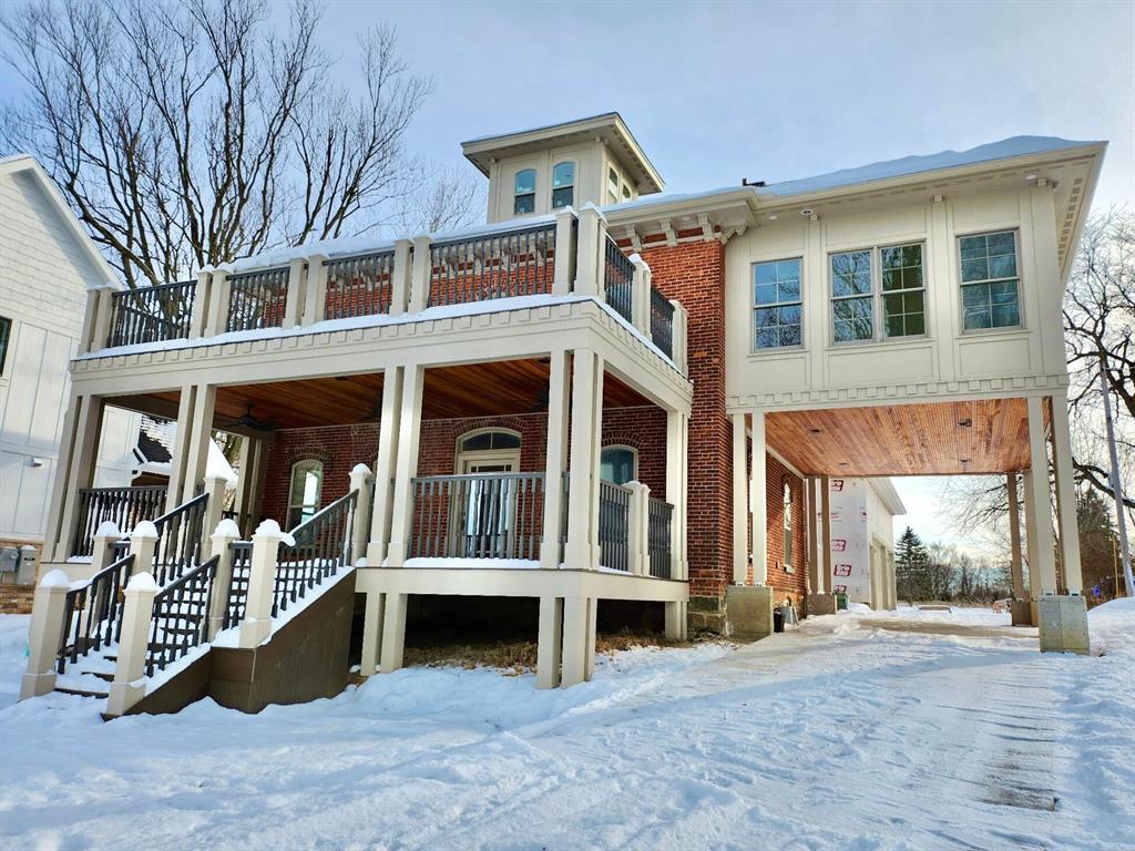 ** End of Season Special Pricing **Stunning elevated lake views on a rare oversized estate-sized lakefront lotHistoric Round Lake masterpiece enters final phase of renovation & upgrade.  'Towne House' (named for original owner, Dr N.Towne, circa 1840) comprehensive renovation and upgrading project was undertaken to create a truly comfortable, modern, family entertaining Michigan Lake Home, suitable for year-round enjoyment, while retaining the charm and beauty of the original historic home.Thoughtfully upgraded with modern floorplan, AC, heating, insulation, plumbing, and electrical.Builder closing contribution incentive available, inquire now for details12-Month Builder Home Warranty IncludedViewings and offers encouraged