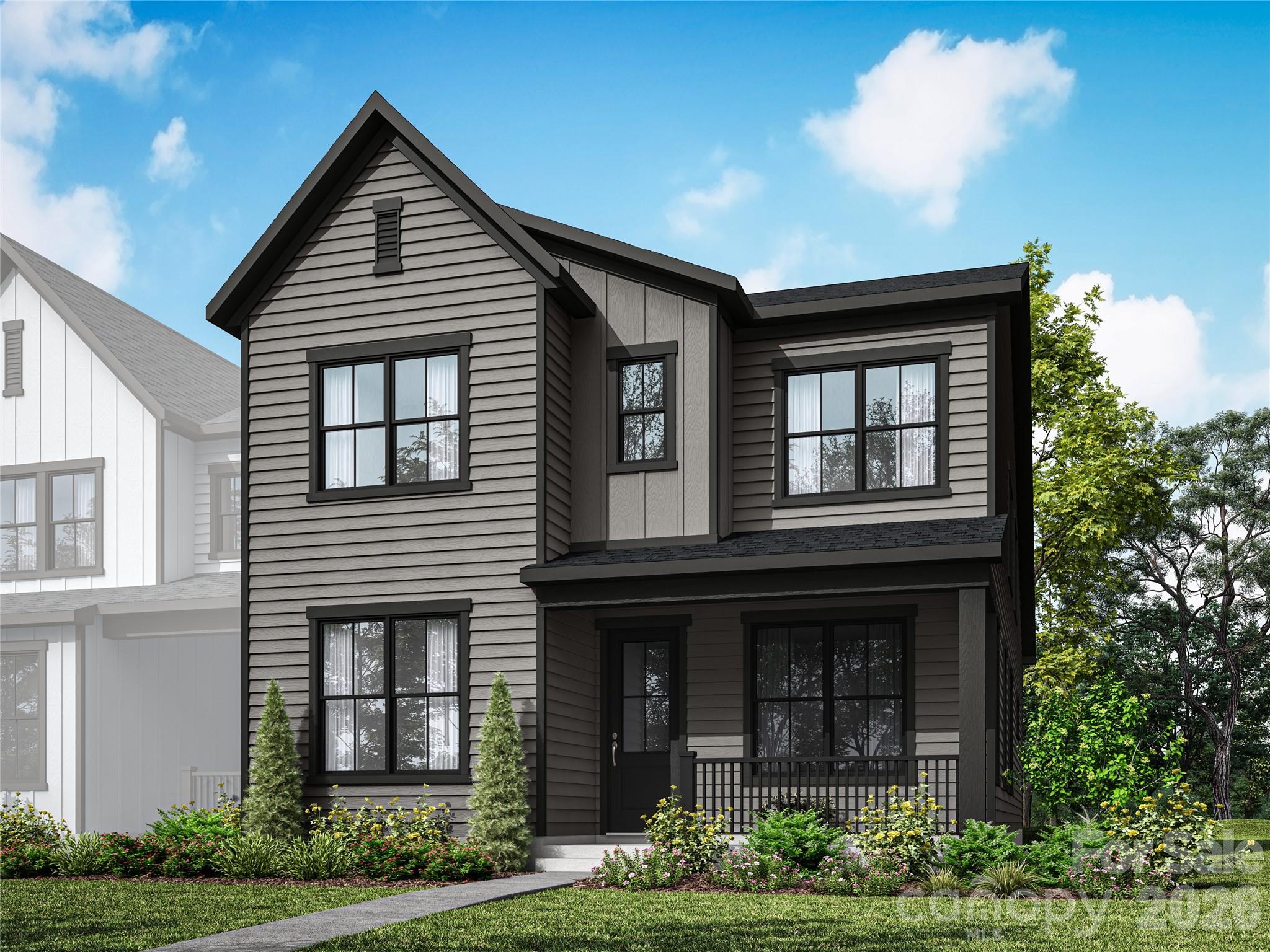 This desirable new townhome design in Belmont, NC, part of the popular new lakeside planned community, McLean, features a spacious open-concept first floor with the primary suite downstairs, a unique outdoor living space upstairs, and tons of storage space. The Stowe offers 3 exquisite exterior style options, a 2-car attached rear-load garage, and even the option to add a 4th full bedroom upstairs with a bonus room. The main level includes an optional gourmet kitchen upgrade, replacing the standard 30" range with a larger 36" cooktop, as well as upgraded cabinets and appliances, complimented perfectly by the great room, with an optional 9' sliding glass door connecting to the covered outdoor living space. Upstairs offers two bedrooms, a large loft, and ample storage, with possibilities for additional living space and bathroom upgrades.