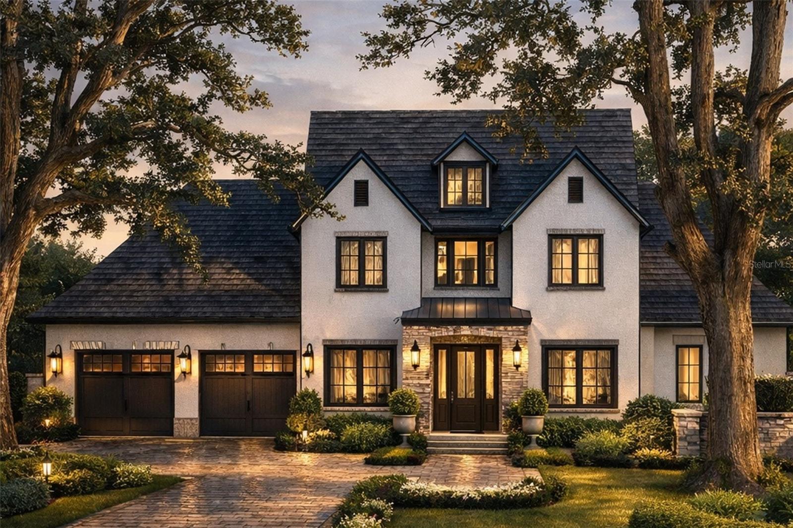 Under Construction. One of Winter Park's largest new construction homesites — 13,519 square feet, over a third of an acre — anchors this signature build, a three-story luxury residence on Oneco Avenue where scale, privacy, and architectural distinction rarely coexist at this price point.This home carries the mark of a builder renowned for delivering Winter Park's most trend-setting luxury residences — homes that don't follow the market, they define it.At over 4,500 square feet across three levels, the 5-bedroom, 5.5-bath layout with a three-car garage is finished to a standard rarely found in new construction — every bedroom commanding its own private en suite bath.Main Level — Primary suite with spa-caliber bath and dual walk-in closets. Second en suite bedroom. Kitchen, dining, and great room open seamlessly to a covered rear porch. End-of-street privacy, natural seclusion, and the full depth of an oversized lot.Second Level — Three en suite bedrooms surrounding a generous game loft. A private, self-contained zone for family or guests.Third Level — Air-conditioned bonus loft ready for a theater, fitness studio, or private retreat.The Homesite — End-of-street quiet, resort pool potential, and true backyard privacy on one of Winter Park's most coveted streets.Location — Minutes from Park Avenue, top-rated schools, Rollins College, and Central Florida's finest dining and retail.Signature design. Proven builder. Irreplaceable location. Estimated completion July 2026 — inquire today.