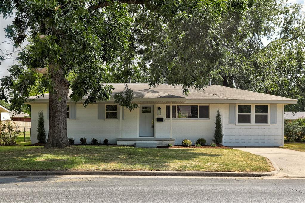 Completely remodeled 4-bed, 2-bath home just steps from campus! Step inside to an open-concept layout flooded with natural light, featuring designer paint colors and real hardwood floors throughout. The chef's kitchen boasts all-new appliances, and both baths have been transformed with new showers and tile. Outside, enjoy a large backyard and fresh landscaping, perfect for entertaining or relaxing. New lighting, new finishes, new everything. This one is sure to impress and won't last long!