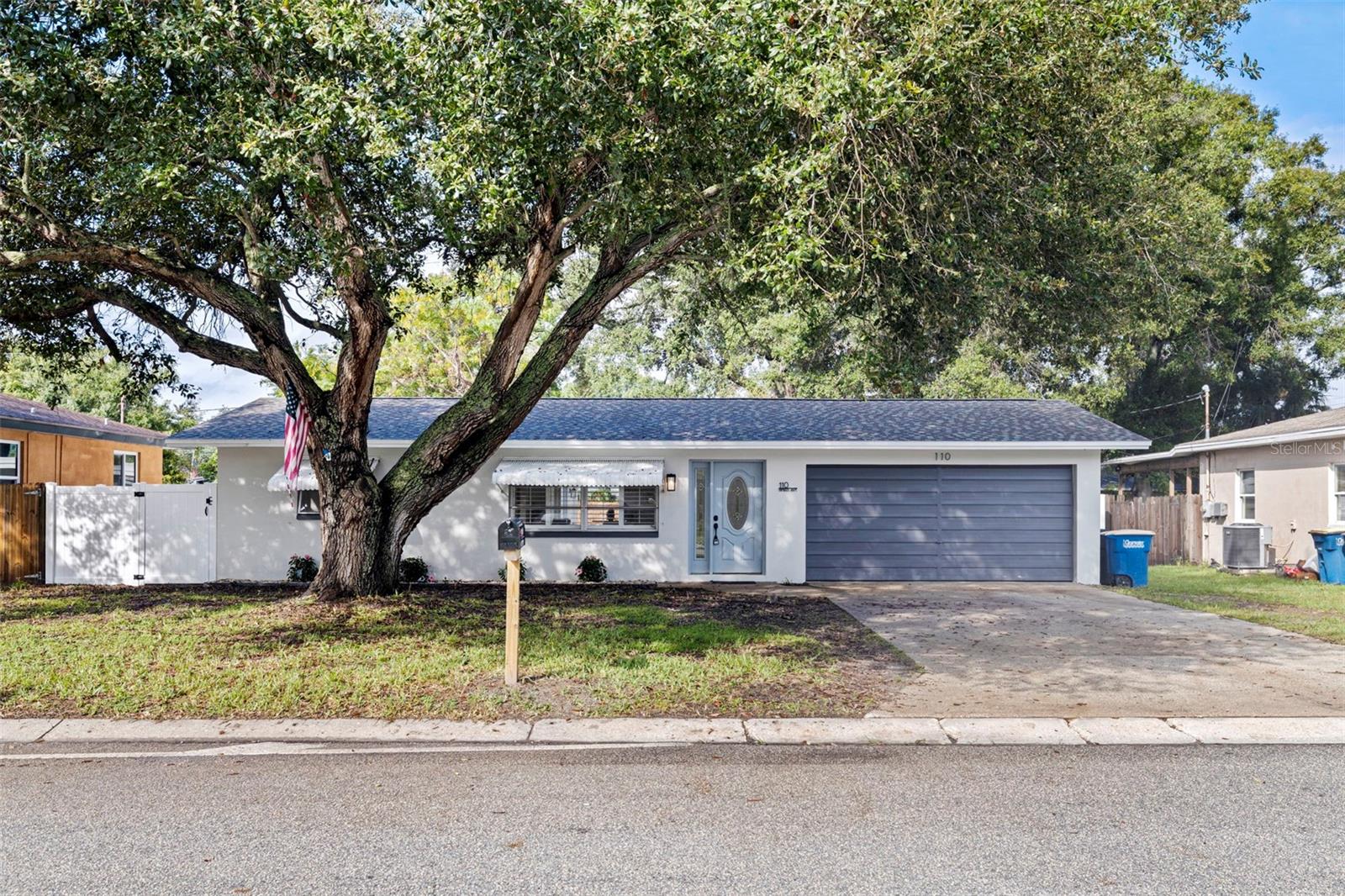 Welcome to this beautifully renovated 3-bedroom, 3-bathroom home in Clearwater’s desirable Sky Crest neighborhood. Thoughtfully designed with flexibility in mind, the home features a unique multi-generational layout, including a private bedroom with its own small kitchenette and separate side entrance. This versatile space is ideal for extended family, an in-law suite, guest accommodations, or the potential to create a separate rental space.Sky Crest offers a welcoming, walkable neighborhood while keeping you centrally located to everything Clearwater has to offer. Clearwater Fundamental Middle School is within walking distance, while Clearwater Beach, Downtown Clearwater, and Downtown Dunedin are all just a short drive away.Inside, newly installed recessed lighting highlights the beautiful luxury vinyl plank flooring throughout. The main living area features a desirable open-concept layout that connects the kitchen and living space, creating a bright and inviting area for everyday living and entertaining. The brand-new kitchen features granite countertops, matching white appliances, and a thoughtfully sized island that adds practical prep space and functionality without overwhelming the room.All three bathrooms have been tastefully renovated with updated finishes and touchscreen vanity mirrors, giving the home a fresh, modern feel throughout.Outside, the home sits on an oversized 7,693 sq. ft. lot with plenty of room to enjoy the Florida lifestyle, along with a newly showcased fireplace that adds even more character to the property.Major improvements include a roof redone in 2026, electrical panel updated in 2026, and water heater replaced in 2023. With its fresh renovations, open-concept living space, flexible floor plan, and central Clearwater location, this home offers a combination of comfort, functionality, and versatility that's hard to find.
