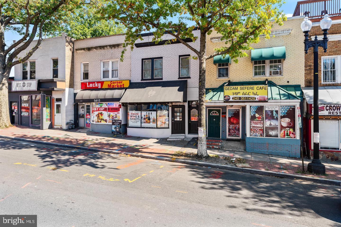 The "Flagship Opportunity" (Best for Retail Tenants)Prime Mixed-Use Flagship on Georgia Avenue | 3,000 SF + Luxury Commercial SpaceExperience unparalleled visibility in the heart of the District’s most dynamic corridor. This versatile commercial property offers a commanding presence on Georgia Avenue NW, perfectly positioned to capture a high-income demographic and a daily traffic count of over 26,000 vehicles.Main Level (1,500 SF): A high-impact retail floor featuring expansive frontage and an open-concept layout. Ideally suited for a flagship coffee house, boutique day spa, artisanal bakery, or modern salon, Restaurant or Lounge. Lower Level (1,500 SF): A functional, high-capacity level with rear alley access. Perfect for extra storage.Legacy of Success: Formerly the site of the well-known G-Spot Lounge,The property includes two levels of retail/multi-purpose commercial space and a contemporary 2-bedroom, 2-bath condominium on the top floor. The main level offers approximately 1,500 square feet of high-visibility retail frontage, ideal for grocery stores, coffee shops, bakeries, day spas, hair or nail salons, massage centers, sandwich shops, and more. The lower level provides an additional 1,500 square feet of space suitable for storage, back-office use, or expansion, with convenient rear access from the alley.Positioned along the bustling Georgia Avenue corridor with exposure to approximately 26,000 vehicles per day, this property benefits from strong traffic visibility and accessibility. It is just minutes from the Georgia Ave–Petworth Metro Station and only a 9-minute bus ride (Route 70), ensuring convenience for both pedestrians and commuters. The surrounding area boasts a population of 163,048 residents within a 10-minute drive and a median household income of $108,211, offering an excellent consumer base. Originally built for use as a liquor store, the property also provides the potential to purchase the existing liquor business, making it ideal for investors or owner-users seeking immediate opportunity.