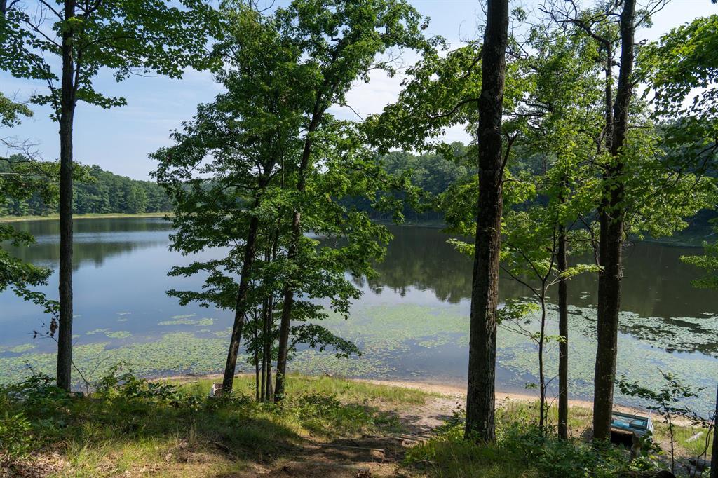 Looking for a property to get off the grid for a bit and recharge? Take a look at this gorgeous 10-acre property that has a bluff site overlooking Bungo Lake and you will fall in love with the views.! This rustic property includes a well and septic hookup for your camper. Bring your camper or tents and invite family and friends to enjoy campfires, kayaking, fishing, and other outdoor activities. There are two small buildings on the property for your storage needs. Check out the trail that starts from the rear of the log cabin. If you love the activities of an all sports lake, you can enjoy the neighboring Lake George, but come home to the peace and serenity and unbelievable views that this no wake lake provides. Also, there are about 20 lakes within 20 minutes of this location and you are not far from many small communities such as Harrison, Clare and Farwell that offer fantastic locally owned restaurants and shops. Buyers be accompanied by a buyers agent to view property.