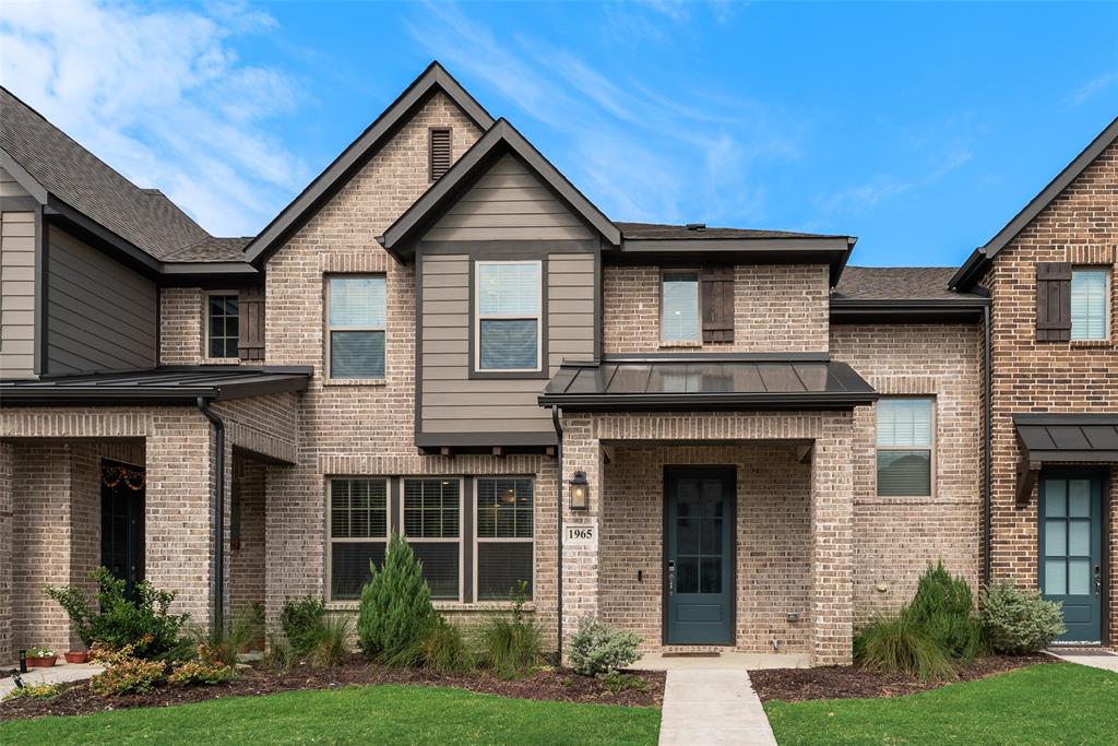 Step into this beautifully upgraded, East facing townhome where every detail blends style and comfort. The open first floor features hard-surface flooring and an elegant wrought iron staircase. The Chef’s kitchen is a true showpiece with quartz countertops, stainless steel appliances, an oversized cooktop, and built-in oven and microwave—perfect for cooking and entertaining. Bathrooms boast upgraded tile, and the primary suite offers a tray ceiling, dual sinks, a large walk-in closet, and a luxurious oversized shower with bench seating. Upstairs, enjoy an oversized secondary bedroom plus a versatile loft space or a gameroom. An oversized 2-car garage adds extra convenience. Located in the sought-after Cambridge subdivision, this home delivers upscale living in a prime Allen location, just minutes from shopping, dining, and top rated Allen schools.