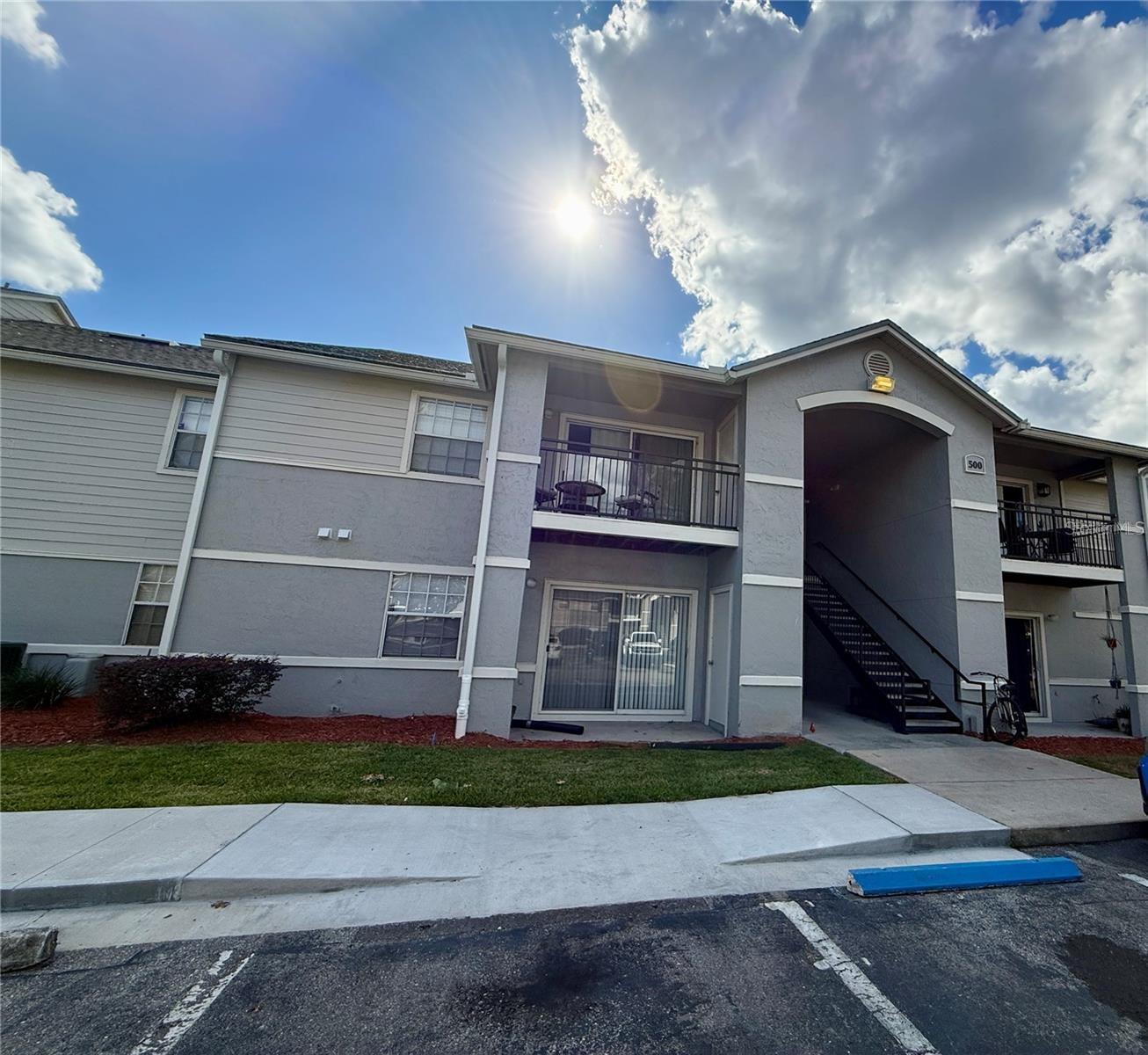 It's time to fall in love with this beautiful 2 bedroom, 2 bathroom second-story FURNISHED or UNFURNISHED unit! When you first walk in, you will be greeted by gorgeous natural light coming in from the balcony overlooking the spacious living room. Step out onto the private balcony, an ideal spot for morning coffee, with an attached storage closet for added convenience. Inside the home, you’ll find a designated dining area, a well-equipped kitchen with plenty of counter space, and a large laundry room with full-size washer and dryer. The primary bedroom features a private bathroom, and the second full bathroom is conveniently located off the hallway. Enjoy community amenities including POOL and FITNESS CENTER. Pets are considered - available now!