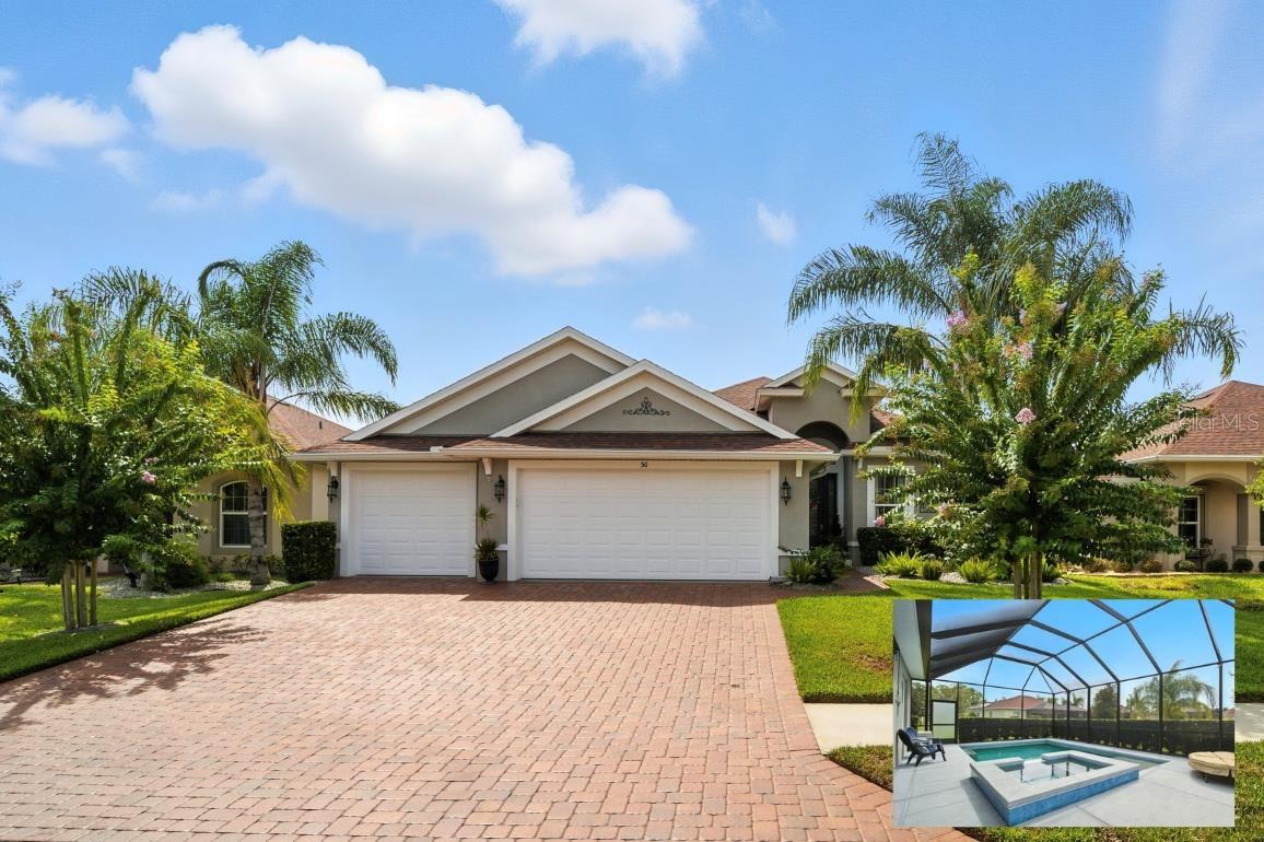 Welcome to this stunning, meticulously upgraded 4-bedroom, 3-bathroom home in the highly sought-after Hidden Lakes community. Designed for those who crave both comfort and resort-style living, this home features a heated saltwater pool and spa, surrounded by lush landscaping and tranquil pond views—your own private retreat awaits.

Step into an extended chef’s kitchen designed to impress, featuring upgraded cabinetry, a sprawling island with premium granite countertops, cabinet pantry with pull-outs and appliance plugs, a 6-shelf walk-in pantry, gas cooktop, and double 30” convection ovens—all beautifully accented by farmhouse lighting.

The dedicated laundry room adds everyday convenience with custom cabinetry, a stainless steel sink, and generous base storage.

A spacious three-car garage offers plenty of room for vehicles, storage, or hobbies.

As a resident of Hidden Lakes, you’ll enjoy exclusive access to resort-style amenities including a clubhouse, sparkling pool, pickleball courts, and a playground—making this home perfect for both relaxation and recreation.

This home truly has it all—better than new, move-in ready, and located in one of the area’s most desirable neighborhoods.