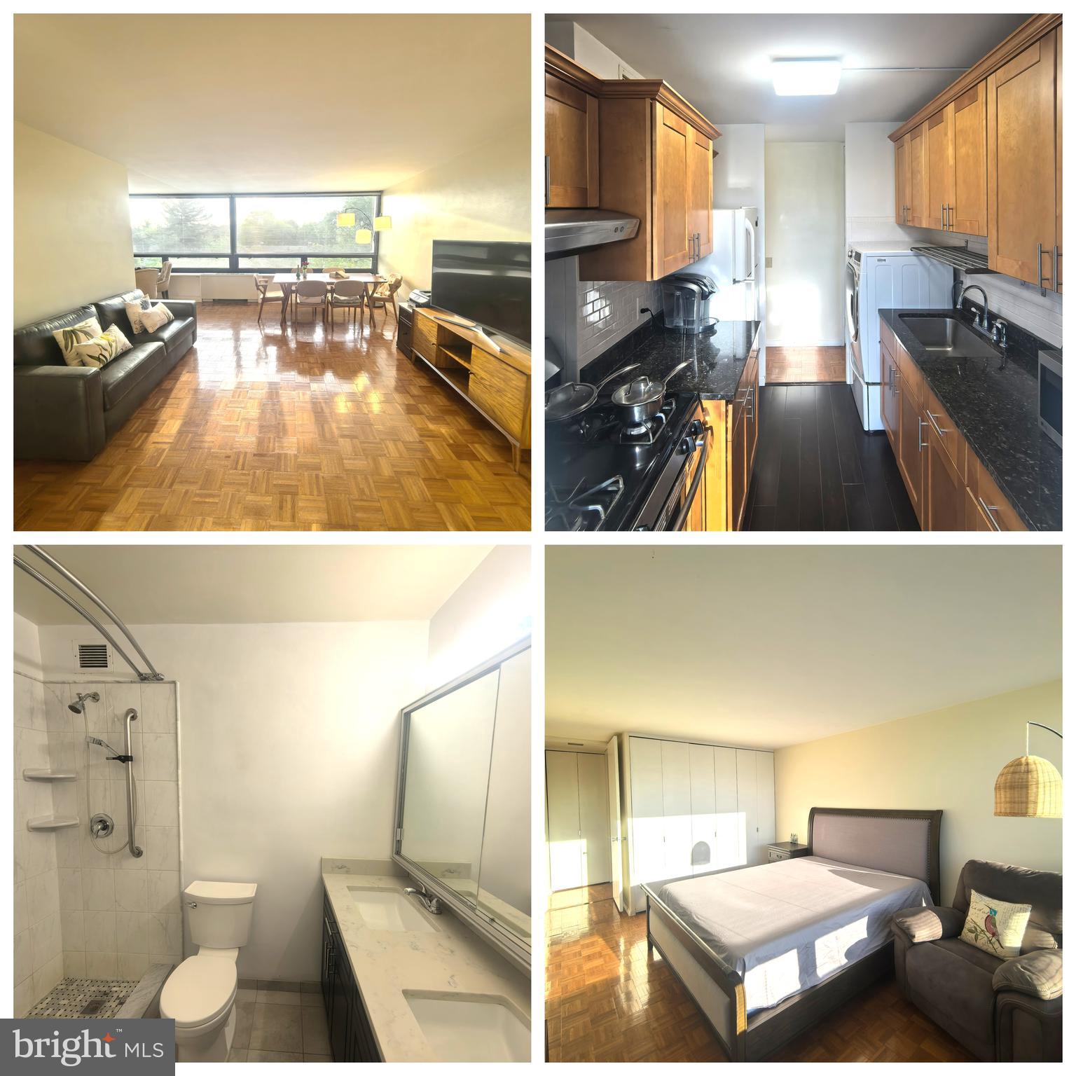 Stylish 1BR/1BA condo in a classic Mid-Century Modern building designed by renowned architect Mies van der Rohe—an iconic part of Baltimore’s skyline. This move-in-ready unit features eastern exposure for great natural light, an updated kitchen and bath with new cabinetry, granite countertops, and a convenient in-unit washer/dryer combo. Heating and cooling units have been replaced for improved efficiency. Enjoy full-service amenities, including a beautifully renovated lobby with terrazzo floors and designer seating; an outdoor swimming pool; and refreshed community spaces. Garage parking is available for rent. Ideally located near JHU Shuttle, I-83, dining, museums, and all that Charles Village has to offer. A perfect blend of affordability, design, and convenience—don’t miss it!