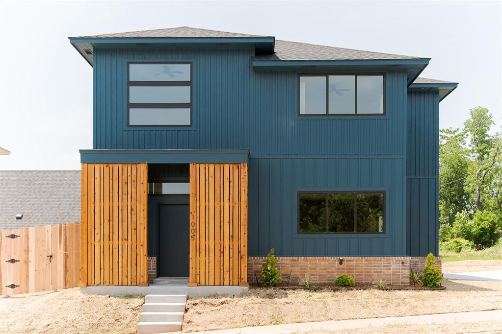 Say hello to your new home—a sleek, modern beauty tucked into one of NE OKC’s fastest-growing neighborhoods. With its thoughtful design, warm touches, and low-maintenance living, this home gives you all the style you want with the function you need—just minutes from downtown. Inside, you’re greeted by an open-concept layout that feels bright, welcoming, and perfect for everyday life or hosting your favorite people. The kitchen is a total standout with quartz countertops, a big center island, plenty of cabinets, a floating vent hood, and upscale hardware. There’s even an extra workspace and utility area to help keep life running smoothly. A convenient half bath on the main floor adds a smart touch. Upstairs, you’ll find the spacious primary suite along with two more bedrooms and a full bath—great for guests, kids, or a home office setup. The laundry room is right where you need it—upstairs—for easy access. Need storage, The two-car garage has you covered with extra space for all your gear, tools, or seasonal stuff. This isn’t just a new house—it’s your next chapter in a growing, vibrant community.