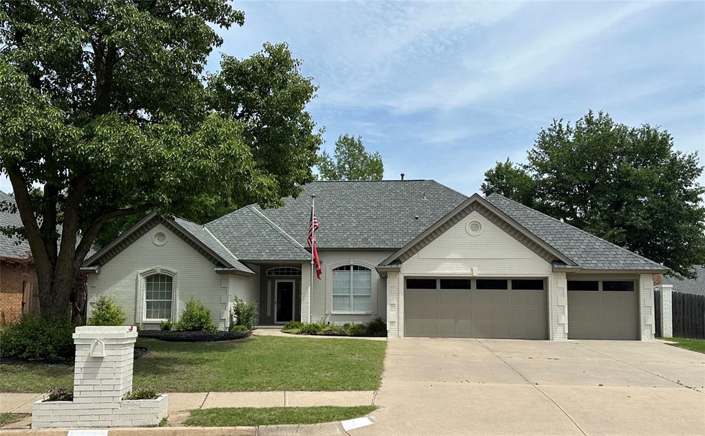 Reimagined Rivendell home that has been renovated.  4 bedrooms and 3 full bathrooms with a 3 car garage.  The 9ft x 14ft underground concrete shelter in backyard is as big as a bedroom.  Back yard has a deck and pergola.  Several trees and greenery make the backyard look like a forest.