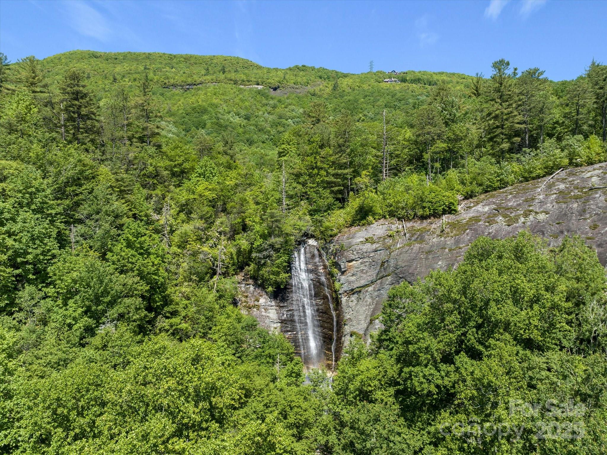 Spanning +-237.5 acres overlooking Lake Toxaway, Deep Ford Falls offers an exceptional land investment opportunity with an ideal location in between Cashiers and Brevard. The topography offers a private mountain valley flanked by ridges and granite cliffs with an 100' waterfall as the centerpiece, plus other waterfalls throughout the property. Of the total acreage, +-50 acres offer development rights for up to 19 homesites, with the remaining land held in conservation easements protect rare ecological habitats. Utilize established access roads to reach ridgeline build sites that offer endless views over the lake and surrounding mountains. Natural features include hiking trails, hardwood forests and rhododendron, abundant wildlife, springs, creeks, and more. Don't miss this extraordinary opportunity to own a private mountain wilderness, along with the opportunity to create significant investment value as a boutique subdivision or private estate within the storied Lake Toxaway community.