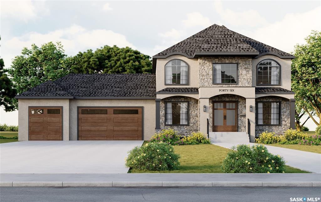 Nestled on a beautifully treed lot surrounded by natural reserve at Applewood Estates, just 4 minutes from the City's edge, this traditionally-styled 2-storey is both classy and functional at the same time. This home was designed to have a spot for everything – you will find built-in cabinetry in almost every room, alongside large windows that maximize natural light throughout the home. Upon entering the house you will be met with a jaw-dropping curved staircase and a foyer to the left that was designed as a spot for guests to take off their jackets and use the conveniently situated powder room. The kitchen is one-of-a-kind with floor-to-ceiling cabinets and Cafe White Kitchen Aid appliances to accent the cream cabinetry. The mudroom/pantry combo is the perfect blend of function for both everyday jackets and shoes as well as large appliances and closed storage that you want to be kept out of sight! The living room has incredible windows and views into the backyard as well as wainscoting, a gas fireplace, and an arched entrance into the dining room. No detail was missed when designing these spaces for everyday living as well as entertaining! Heading upstairs you’ll be amazed by the 20ft tall wainscotting wall leading to the second floor as well as the open-to-below view you have of the main floor. The primary bedroom is a retreat like none other featuring a see-through gas fireplace into the ensuite. The 12.5ft vanity has plenty of room to store all your items and leads directly into your walk-in closet complete with custom cabinetry and even an island! On this floor, you will also find the laundry room, two additional bedrooms and a main bath complete with a tiled tub and unique floor tile. The basement is ready for development and already designed. Down here you will find space for a bonus room, dry bar, guest bedroom, 4-piece bathroom and large gym! Call you agent for more details about this amazing one-of-a-kind boutique home.