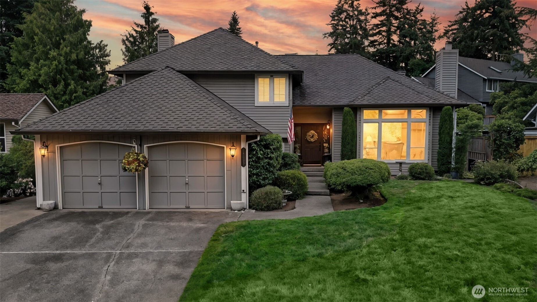 Welcome to the sought after Fairwood Firs community! This beautifully maintained home offers a thoughtfully designed living space w/soaring ceilings & an abundance of natural light. The open-concept layout features spacious living & dining areas, a well-appointed kitchen, & a cozy den for entertaining or everyday living. The primary suite is a true retreat w/private ensuite, plus 3 additional guest rooms & 2 full guest baths. Enjoy a peaceful, private backyard that was made for entertaining! Backyard boasts lush landscaping, expansive deck for relaxing, patio with built-in BBQ, hot tub, gas fireplace & designed w/privacy in mind so it truly feels like an escape! Close to schools, shops, parks, dining & easy commuting - this home has it all!