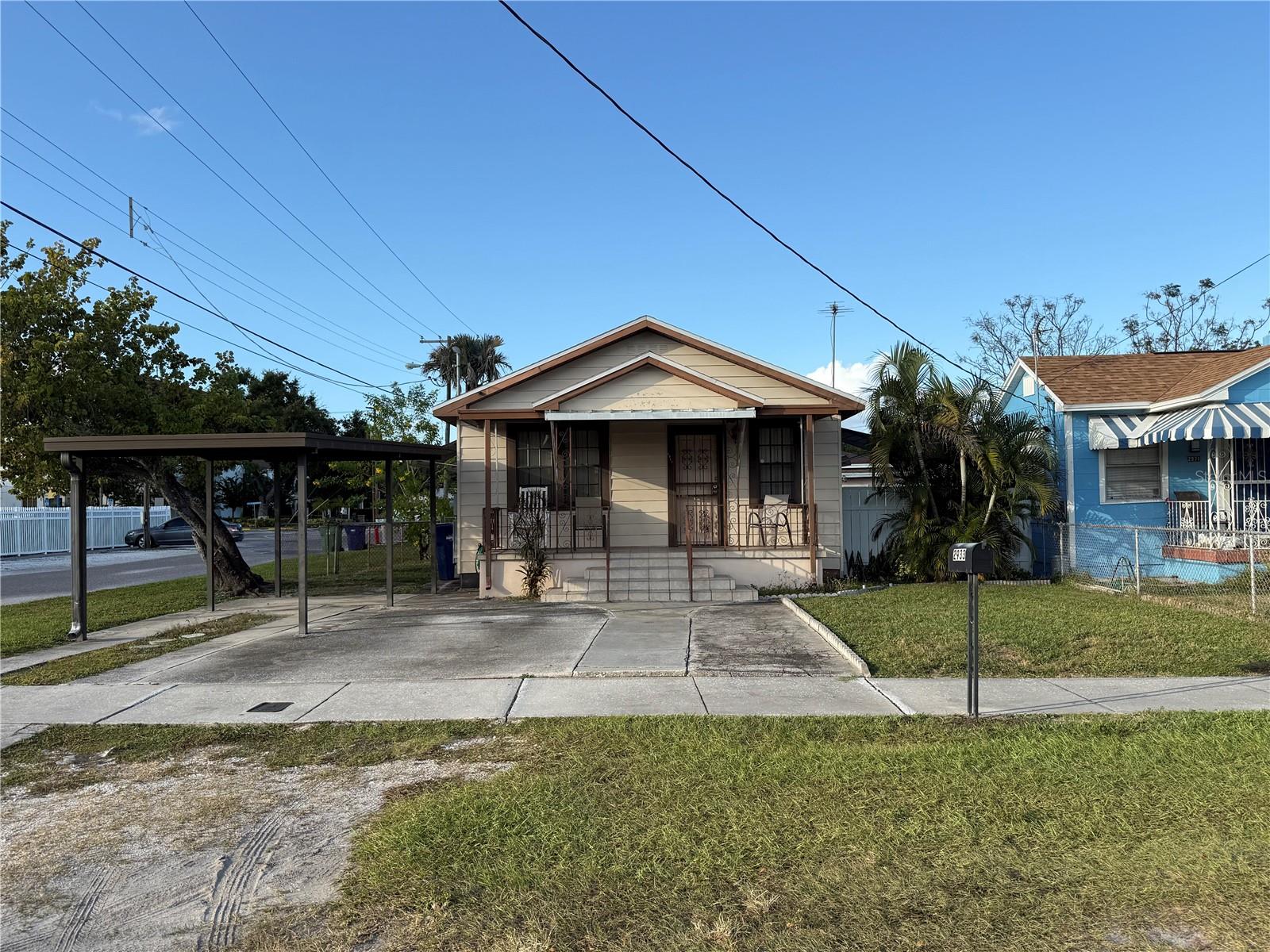 Here is your opportunity to own a property in one of Tampa’s most actively growing areas! This home features 2 bedrooms, 1 bathroom, PLUS an IN-LAW SUITE with its own private entrance, offering added flexibility for guests, extended family, or additional living space. The property also features a welcoming front porch, inviting living area, corner lot, and more. Whether you're looking to add your own personal touches and create your future home or you're an investor or developer looking to be part of the area's continued growth, this property offers plenty of potential. Centrally located just minutes from Hyde Park, Armature Works, Tampa Riverwalk, Tampa Heights, the University of Tampa, Tampa International Airport, Downtown Tampa, and everything else the city has, you'll be at the center of it all. With its prime location, flexible living space, corner lot, and NO HOA, this property is a true West Tampa opportunity. Don't miss your chance, schedule a showing today!