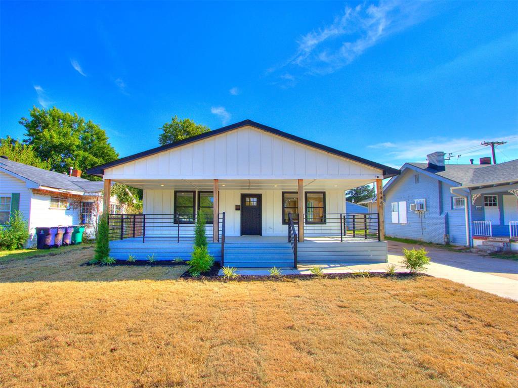 This 1915 Craftsman has been stunningly restored. Excellent location in the Military Park District. Everything in the home has been remodeled including new siding and windows, new hardwood flooring, new cabinets and quartz countertops. New central heat and air system and tankless hot water heater.