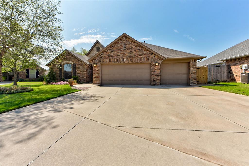 Welcome to this beautifully maintained home offering 3 spacious bedrooms plus a flexible office or 4th bedroom. Enjoy the warmth of hardwood and tile flooring throughout, with minimal carpet for easy upkeep and a modern touch.
The open layout flows into a light-filled living area. The kitchen and dining spaces overlook a peaceful, fully fenced backyard—ideal for relaxing evenings or weekend gatherings.
You'll also love the 3-car garage, complete with an in-ground storm shelter for added peace of mind.