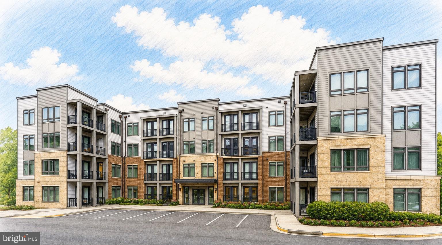 Welcome to the sought-after Flats at Tall Oaks, a Stanley Martin community built in 2022, where modern design, comfort, convenience, and accessibility come together in the heart of vibrant Reston! This beautifully appointed ground-floor condo at 1775 Bandit Loop #105A is filled with natural light and offers an inviting open-concept floor plan designed for effortless everyday living and entertaining.The spacious kitchen is the heart of the home, featuring an oversized quartz island perfect for meal preparation, casual dining, and gathering with friends and family. Plentiful cabinetry, SS appliances, and custom tile backsplash add to the character and functionality of the space.  Lux plank flooring in the  kitchen flows seamlessly into the bright living and dining areas, creating a comfortable and versatile living space.The spacious primary suite features a custom wainscotting accent wall and a private en-suite bath with a large walk-in shower, double sink vanity, upgraded tile, and an extra-large walk-in closet conveniently located just off the bathroom. The secondary bedroom also features a custom wainscotting accent wall.  The 2nd full bathroom offers upgraded tile, a single sink vanity with ample storage, and a tub/shower combo. The ground-floor location offers exceptional accessibility and easy outdoor access—particularly convenient for those seeking mobility-friendly living or quick access for pets.Additional highlights include a designated garage parking space in the underground garage complete with an EV car charger SPECIFICALLY installed for this condo (the only unit to offer this feature).  The garage also offers bicycle storage for convenience.Location is truly exceptional! The community poo is across from the building. The Wiehle-Reston Metro Station is just moments away providing an easy commute throughout the region. Major commuter routes, shopping, dining, and everyday conveniences are all nearby. Outdoor enthusiasts will appreciate the 55 miles of trails throughout Reston as well as being just blocks from the W&OD Trail, offering miles of scenic opportunities for walking, running, and cycling.As a member of Reston Association, residents enjoy access to an incredible array of amenities, including swimming pools, pickleball and tennis courts, walking trails, community events, and more. PLUS...The monthly condo fee conveniently includes water, sewer, trash, and common-area maintenance.Enjoy luxury, convenience, accessibility, and low-maintenance living in one of Reston's most desirable newer communities—all in an unbeatable location.  There truly is no place like home.
