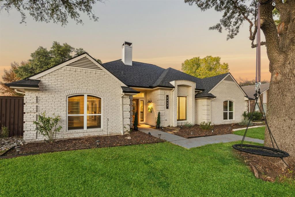 Stunning 4 Bedroom Ranch in Sought After Preston Cove with the highly rated Plano ISD. This beautifully updated single story ranch offers the perfect blend of charm, comfort, and modern upgrades. Featuring a community with quick access to top schools, shopping, dining, and major thoroughfares.Step inside to an inviting open layout highlighted by engineered oak flooring, fresh natural light, and thoughtfully curated finishes throughout. The kitchen boasts quartz countertops, updated fixtures, and plenty of workspace ideal for everyday living or entertaining. The fully renovated primary bathroom feels like a spa retreat with high-end materials and an elegant design. Major updates provide peace of mind for years to come, including Full cast iron plumbing replacement with PVC, New windows and custom window coverings in 2023, Electric panel replacement 2023, New roof and gutters 2023, and a new HVAC compressor. Don't miss out on this one!