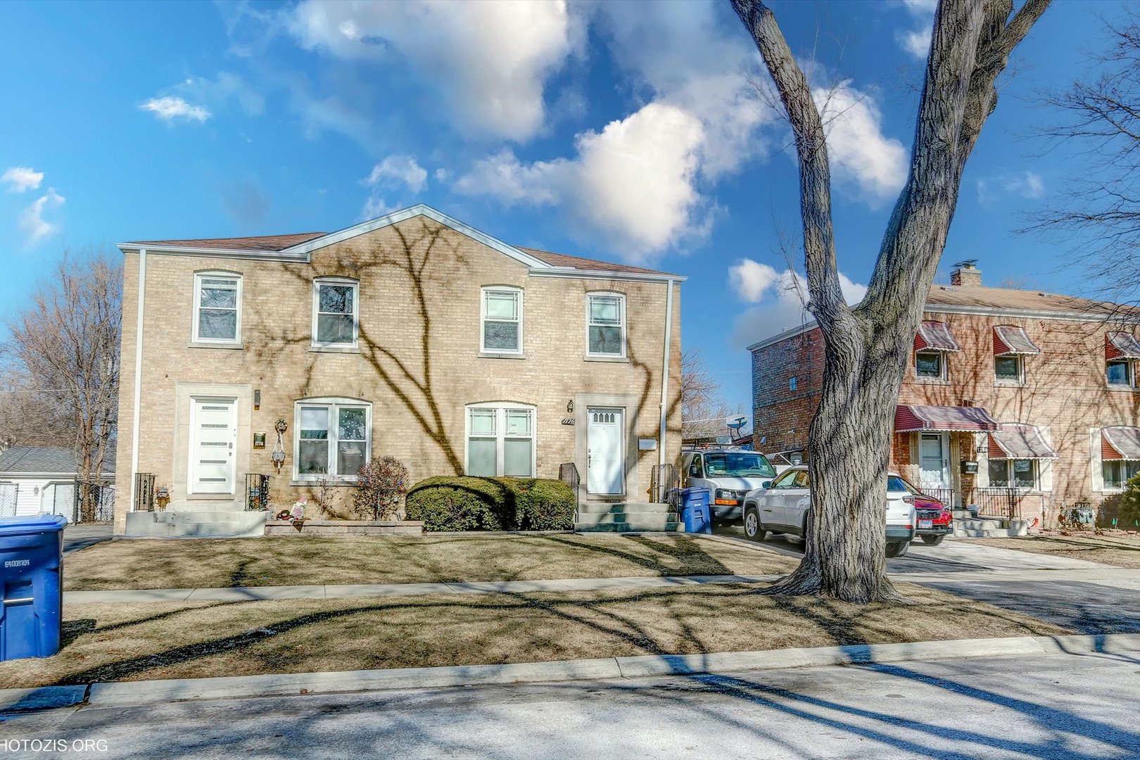 Cash Only or Construction Loan. Duplex - (we own only one). Charming all-brick, two-story Georgian duplex with timeless appeal at 1776 Stockton Ave, Des Plaines, IL 60018! This home offers incredible potential but requires an investor or buyer ready to complete the finishing touches. Bathrooms and several bedrooms are near completion, while the kitchen provides a blank canvas to design your dream space. Features include a full basement, Pella windows, newer roof and furnace, a sun porch overlooking a lush yard with mature trees and perennials, side drive with space to build a two-car garage off the alley, and a lot that extends ~20 feet beyond the rear fence-perfect for extra parking, gardening, or a future garage. Ideally located one block from public transportation and three blocks from the grade school. Important Notice: This home is not fully finished, and entry requires signing a liability waiver acknowledging the presence of building materials. Due to its condition, cash or 203K/renovation loan only. A fantastic investment opportunity with endless possibilities-schedule your showing today! Before showings, please send a construction loan preapproval or proof of funds for a cash purchase to Olga.