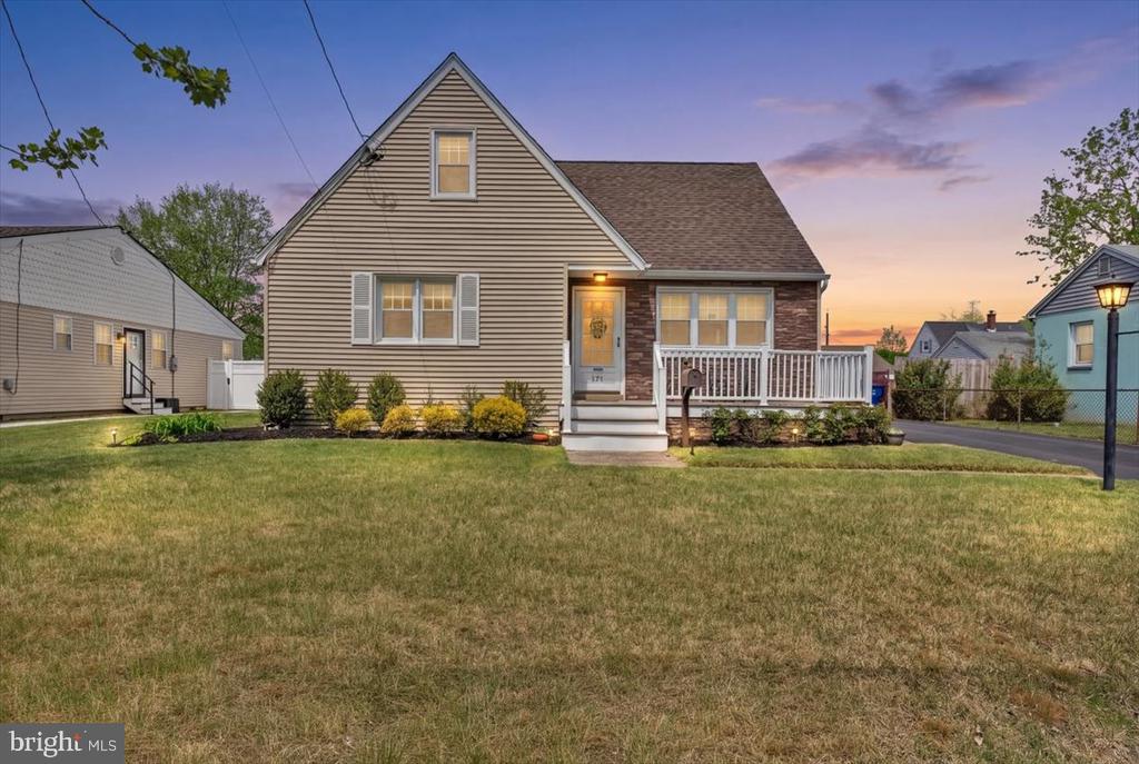 Welcome to 171 Oxford Road in desirable Cinnaminson! This 3-bedroom, 1.5-bath home offers a flexible layout with two bedrooms on the main level and additional living space upstairs, perfect for a primary suite, guest area, or home office. The main floor features a bright, sun-filled living room with hardwood floors and an updated kitchen with granite countertops, stainless steel appliances, and plenty of cabinet space, along with a dedicated dining area. Upstairs provides a spacious third bedroom and bonus area with great versatility. The full basement offers extensive storage and additional usable space, complete with a sauna. Outside, enjoy a large fenced-in yard with an above-ground pool and plenty of room to entertain or relax. A long driveway provides ample off-street parking. A well-maintained home with a smart layout and great space inside and out, all in a convenient Cinnaminson location. All showings begin with Open House this Saturday!