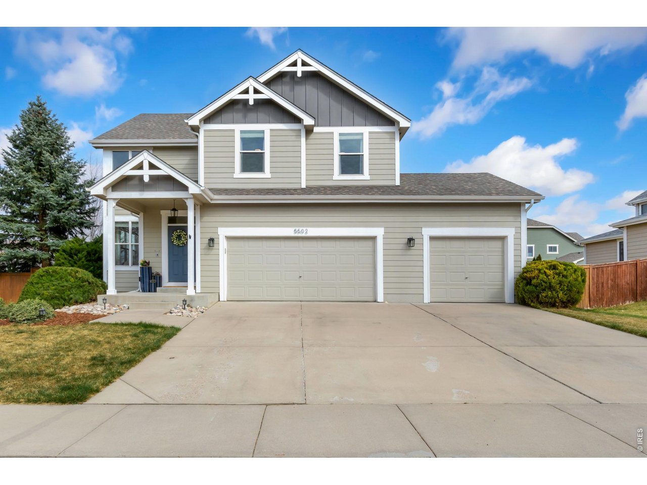 Luxury looks without the luxury price! Stunning modern updates welcome you into this impeccably maintained home in Sage Creek. Situated on one of the largest lots in the neighborhood, on the quiet west end, it is close to schools, parks and south Fort Collins shopping and dining. The main floor offers two living spaces, a designer fireplace, a dining area, a large island for prep and seating, and a bright open kitchen. Windows line the wall facing the beautifully landscaped backyard, offering views of the yard and patio from every angle. All bedrooms are bright and spacious, the basement is finished with a wet bar, recreation area, and another bathroom. This home is move-in ready and comes complete with a 3-car garage.