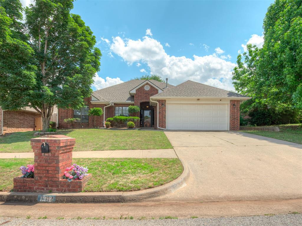 Charming and meticulously maintained, this beautiful home offers an ideal floor plan in a peaceful, tree-shaded setting. The spacious living room welcomes you with beautiful wood flooring and a stunning two-sided, floor-to-ceiling brick fireplace with a raised hearth, creating a warm and inviting focal point.Custom wood cabinetry, abundant counter space, and exceptional storage make this kitchen sure to impress. A conveniently located sink overlooks the dining area, while oversized windows showcase beautiful views of the lush backyard. The generously sized dining area provides plenty of space for a large table and additional furnishings, making it perfect for both everyday living and entertaining.Designed with privacy in mind, the primary suite is situated on one side of the home while the secondary bedrooms are located on the opposite side. Relax by the fireplace in the spacious primary bedroom and enjoy an ensuite bath featuring separate vanities, a whirlpool tub, a large walk-in shower, and ample storage.The secondary bedrooms provide generous space for family or guests, with one bedroom featuring a built-in study desk that’s perfect for homework or a home office.Oklahoma weather is no match for this home! Enjoy added peace of mind with both an in-ground storm shelter and a Generac whole-home generator.Step outside to an oversized back patio that’s perfect for entertaining or simply unwinding at the end of the day. Surrounded by mature trees, the backyard offers a peaceful retreat that’s ideal for relaxing and bird watching.Conveniently located in the heart of Edmond, you’ll be just minutes from Chisholm Creek, UCO, hospitals, shopping, dining, and everyday conveniences.Schedule your private showing today—homes in this highly desirable neighborhood don’t stay on the market for long!