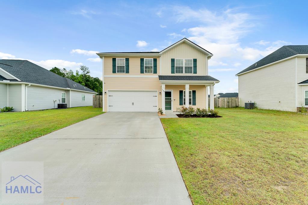 Welcome to this beautifully designed 5-bedroom, 3-bath home that offers space, comfort, and flexibility to fit a variety of lifestyles. The main level features an open-concept layout where the family room, dining area, and kitchen with breakfast bar connect seamlessly, creating an inviting setting for everyday living and entertaining. The kitchen is thoughtfully positioned for convenience and interaction, whether preparing meals or hosting guests. A main-level bedroom with a full bath provides flexible use for guests, a home office, or extended living arrangements. Upstairs, a central loft offers additional shared living space, surrounded by the primary suite and three secondary bedrooms as well as a full hall bath. The primary suite serves as a private retreat, complete with a garden tub, separate shower, and a spacious walk-in closet designed for practical everyday living. With its flexible layout and well-planned spaces throughout, this home is designed to adapt to changing needs and support a variety of lifestyles. Don't miss out, scheduling a showing today!