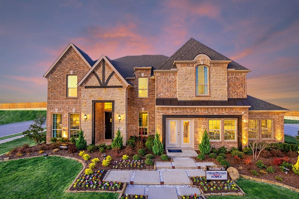 MLS# 21148291 - Built by First Texas Homes - Ready Now! ~ Discover this absolutely stunning former model home, sold fully furnished and ready for immediate enjoyment. Boasting 4,007 square feet, this elegant residence features 5 spacious bedrooms and 4 luxurious bathrooms. Designer upgrades and decorative moldings enhance the open, inviting layout, while the gourmet kitchen and stylish living spaces are perfect for entertaining. A three-car garage provides ample storage and convenience. Don’t miss this rare opportunity—schedule your private tour today!