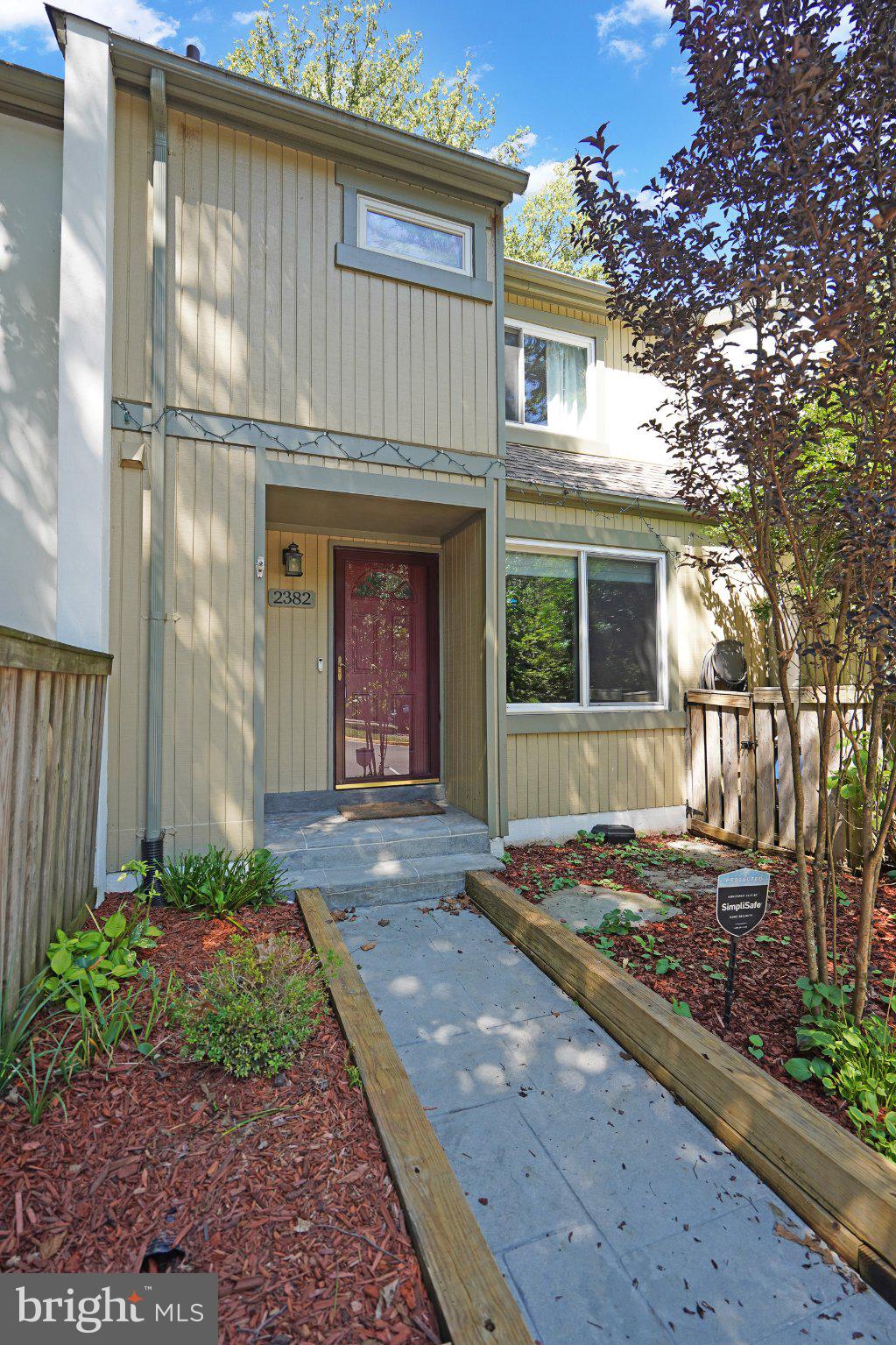 Ready to embrace you in Warmth, Spaciousness, Community and Natural Light, this lovely townhome has it all!Nestled in Generation Cluster and near the Wiehle Metro Station with tremendous shopping and dining options including Reston Town Center. You will not have to travel far to find what you are looking for.This 3 bed 4 bath home features the following, Rosewood Hardwood floors on two levels, carpeting in the lower level, hot tub, wood burning two-sided fireplace, recessed lights, rear deck, gorgeous landscaped rear patio with gate leading to the tot lot. The kitchen is updated with stainless steel appliances and granite counters. The lower level has a large utility/storage room and walkout sliding doors. The roof is about six years old and the insulation has been upgraded. Parking is immediately out the front door.Close proximity to The Dulles Toll Rd, Rt 7, Rt 50, Fairfax County Parkway, Rt 28 and Rt 66. Easy access to DC via the Metro, bus or car. Dulles airport is nearby as well.This home has been lovingly maintained and is waiting to bring joy to you!