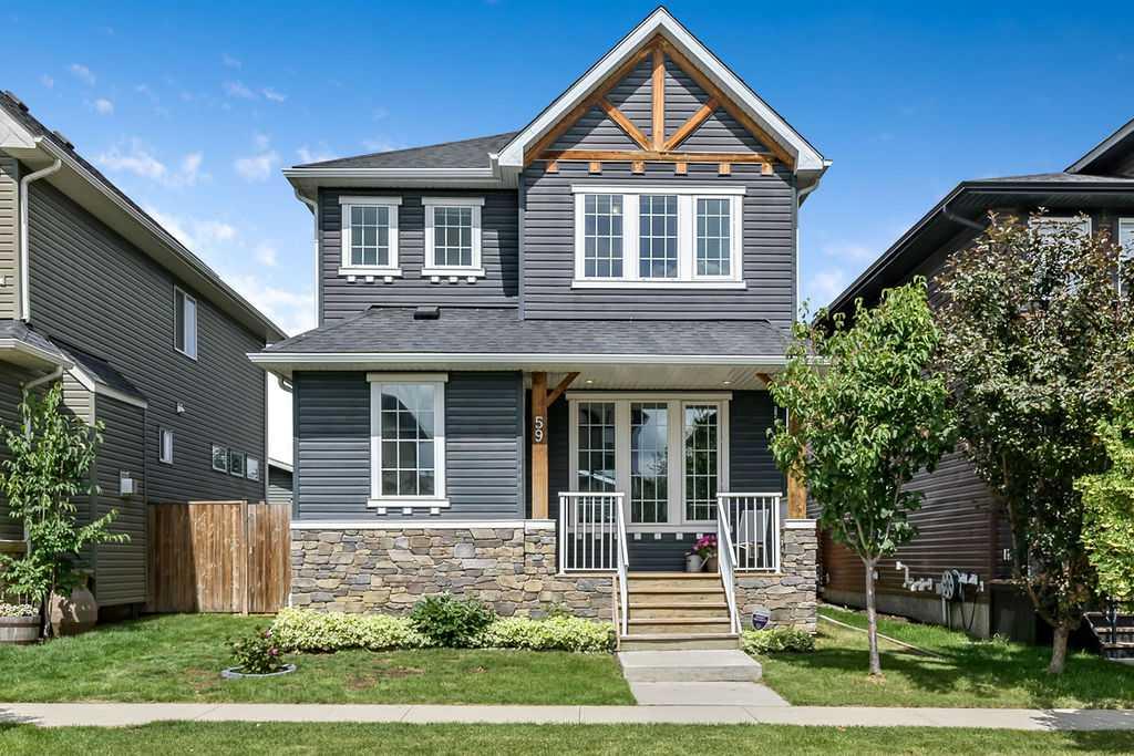 Welcome to your new home in the highly sought after, family focused community of Ravenswood! This property is 100% MOVE-IN READY with 2448 square feet of oversized rooms perfect for growing Families.  Natural light streams though large windows creating a warm, welcoming atmosphere all day long, all year round, and quality construction blends with thoughtful upgrades chosen to elevate your everyday living. Outside, the oversized heated double detached garage offers incredible versatility. Whether you need secure parking, a dedicated workshop, a home gym, or just extra storage, this flexible structure keeps your projects separate from the house and leaves the private yard space for what it’s meant for… family gatherings and outdoor relaxation! The lifestyle offered here is truly unmatched. Enjoy a completely walkable neighborhood with easy access to local pathways, green spaces, and playgrounds. Families will love being within walking distance to top-tier schools, including the local Francophone school, Héloïse Lorimer, and Meadowbrook. Plus, you are just minutes from grocery stores, restaurants, cafés, and fitness facilities, giving you everyday convenience in a quiet residential setting.  Commuting is effortless with quick access to major roadways. Enjoy smooth connections to Deerfoot Trail and Stoney Trail for easy travel throughout Calgary, the airport, and surrounding areas. Offering the perfect balance of peace and convenience, this home is ready for its next chapter.  Are you ready for it to be yours!