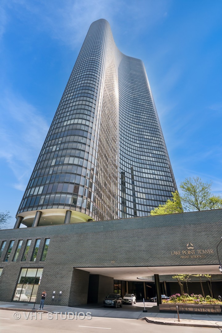 Welcome to iconic Lake Point Tower and your chance to own this stunning corner unit on the 48th floor overlooking Navy Pier, the Chicago River and a panoramic cityscape view. This two bedroom, two bath updated unit is in excellent condition and ready to move right in. Lake Point Tower is a first class, full amenity building with 24 hour security, high end health club, an indoor and outdoor pool, along with a private 2.5 acre park. This sale includes a deeded parking spot conveniently located steps from the garage entrance. Incredible location, close to everything, don't miss your opportunity to own this absolutely stunning unit and lifestyle.