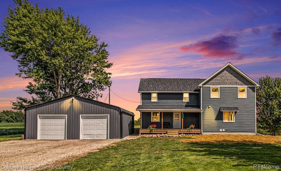 You can’t get any closer to a brand-new build than this stunning home! Sitting on 2 acres with a pond, this 4-bedroom, 2.5-bath beauty combines the charm of its original farmhouse roots with all the modern updates and space you’ve been looking for.
Step inside to a brand-new kitchen, featuring gorgeous granite countertops, stainless-steel appliances & large walk-in pantry —a true centerpiece of the home. The main floor also boasts a spacious primary suite complete with a walk-in closet and ensuite bathroom.
The thoughtful remodel and addition have transformed the original 1,050 sq. ft. farmhouse into a generous 2,665 sq. ft. home, perfectly blending character with functionality.
Enjoy peace of mind with all major updates already done for you—including a new well, septic, roof, furnace, water heater, A/C, windows, flooring, and much more. A 2.5 car garage provides plenty of room for vehicles, storage, or hobbies, while the 2-acre setting offers both privacy and space to enjoy the outdoors.
Don’t wait on this one—it’s move-in ready and truly has it all!