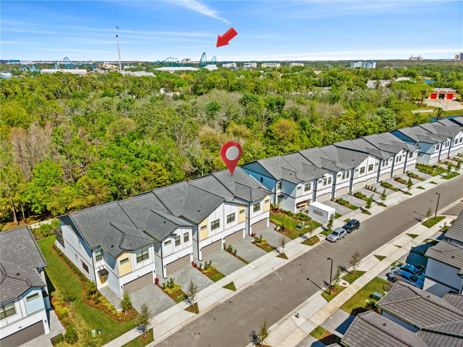 CORNER LOT! CONSERVATION AREA! LOTS OF PRIVACY! PREMIUM LOCATION! PARADISO GRANDE IS GENERATING VERY HIGH RENTAL INCOME! ONLY VACATION RESORT IN INTERNATIONAL DR! This brand-new, never-before-lived-in corner-lot home from Park Square Homes offers a stunning layout with 5 bedrooms and 5 bathrooms, perfect for relaxation and entertainment. The modern, fully equipped kitchen is a dream for culinary enthusiasts. Located in a peaceful neighborhood, this home is just minutes away from major highways, shopping centers, and world-famous attractions like Walt Disney World. Sea World is 2 min away, Orlando conventional center 5 min, Don’t miss the chance to own a pristine property in one of Orlando’s most sought-after locations.