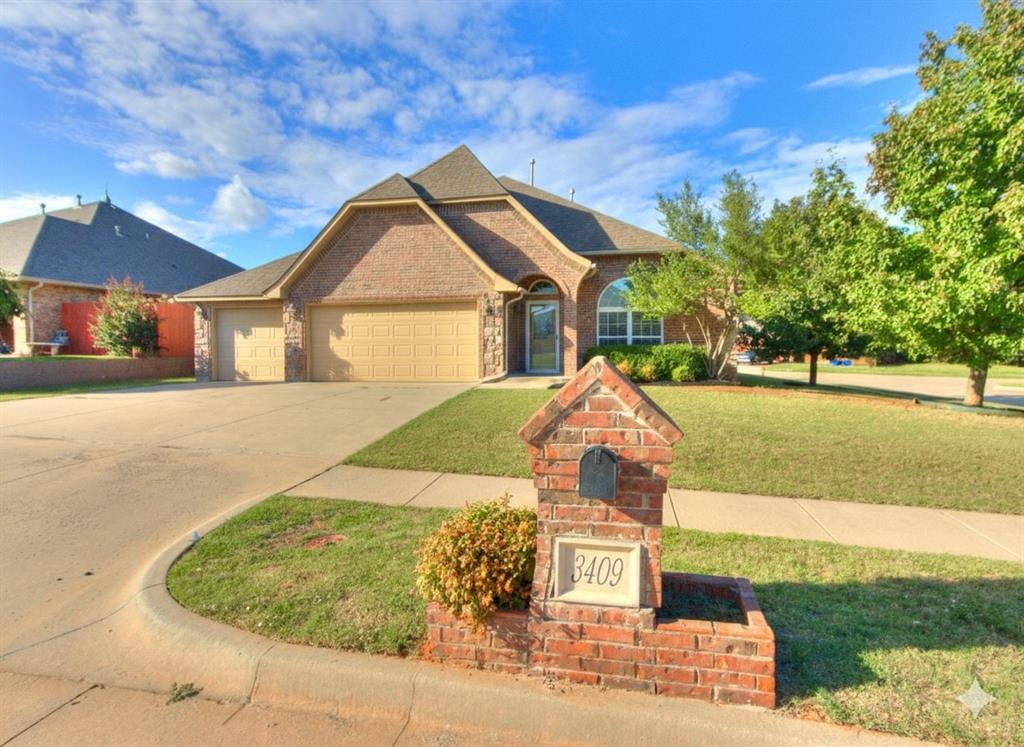 Welcome to your next home in the heart of Norman! This spacious 4-bedroom, 2.5-bathroom residence offers comfort, convenience, and charm — just off Highway 9 and close to the University of Oklahoma, shopping, dining, and top-rated schools. Step inside to an inviting open-concept layout featuring a large living area with abundant natural light, perfect for entertaining or relaxing. The kitchen boasts modern appliances, ample cabinet space, and a breakfast bar that flows seamlessly into the dining area. The private primary suite includes a walk-in closet and an en-suite bathroom with dual vanities, a soaking tub, and separate shower. Three additional bedrooms provide flexibility for guests, a home office, or playroom. A convenient half-bath is located off the main living space for visitors.
Outside, enjoy a fully fenced backyard with plenty of room to play, garden, or unwind on the patio. The attached 3 car garage adds storage and convenience. Don’t miss this move-in ready gem in a sought-after location with quick access to major highways and all that Norman has to offer. Schedule your private showing today! Seller holds an active Oklahoma real estate license.