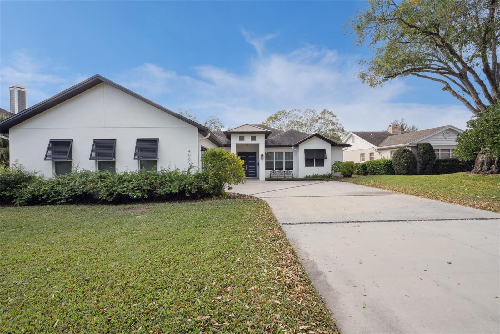 Under contract-accepting backup offers. Welcome to this stunning custom-built home in the highly sought-after Lake Jennie Jewel community. Built in 2020, this newer construction offers refined luxury, thoughtful design, and direct access to a private lake with its own dock, creating a rare blend of elegance and waterfront living.This spacious residence features 3 bedrooms, a dedicated office, and 3.5 bathrooms, with tall ceilings and crown molding throughout enhancing the open, airy feel. The chef-inspired kitchen and living spaces flow seamlessly, perfect for both everyday living and entertaining.The luxurious primary suite boasts his-and-hers oversized walk-in closets and a beautifully appointed marble master bathroom. Additional highlights of the home include an oversized garage, a whole-house generator, and custom high-end finishes throughout.Located in the highly rated Blankner K-8 school zone, Enjoy peaceful lakefront living while being just minutes from downtown Orlando, dining, and entertainment.A rare opportunity to own a newer custom home with private lake access in one of Orlando’s most desirable neighborhoods!