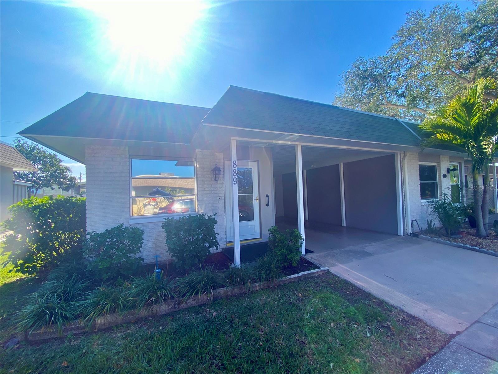 Price Drop for you to take advantage of. Here is your chance to own a piece of Dunedin, 1-bedroom, 2-bathroom end-unit villa with a bonus room. Live in peace at the 55+ community of Skye Loch Villas. This villa offers inside laundry and tons of storage. Oversized Master bedroom with walk in closet. the Master en-suit for added luxury living. Spacious kitchen features newer upgraded cabinets. Located in a “golf cart zone” for easy access to all Dunedin community events, a variety of restaurants, breweries and downtown shopping. Minutes from the Pinellas County Trail for biking and walking. Clearwater Beach and Honeymoon Island just minutes away. Convenient to Tampa International Airport less than 30 minutes away and Clearwater St. Pete Airport only 15-20 minutes. Monthly HOA fee of $300.00 that includes cable TV, internet, exterior and grounds maintenance, sewer, trash, water, and access to the community pool, you can enjoy a low-maintenance lifestyle in an active community.