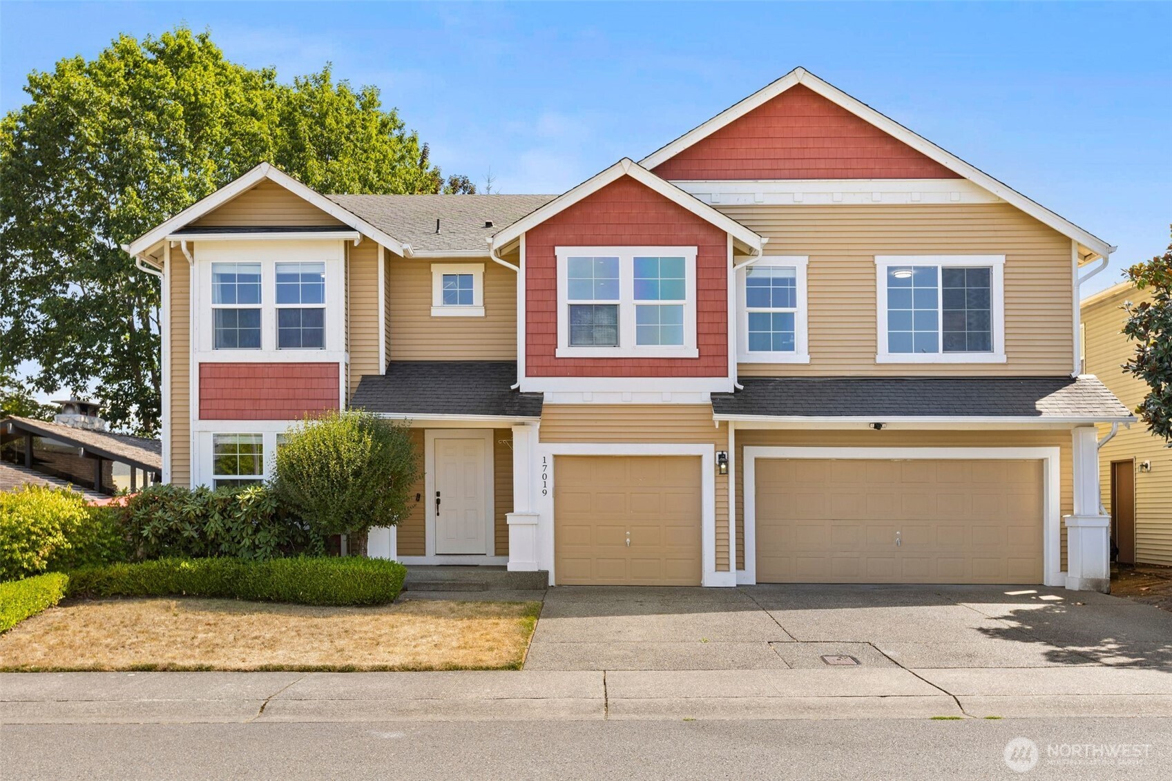 Trovitsky Park Home with Two Primary Suites and Exceptional Living Space. Welcome to this beautifully upgraded home in Renton's desirable Fairwood community, offering approximately 4,190 square feet of thoughtfully designed floor plan. Junior primary suite located on the main floor for multigenerational living. Central Air Conditioning system and heat installed in 2023.      Step inside to an inviting open-concept layout with huge living and dining areas, a gas fireplace, and new luxury flooring. The well-appointed kitchen features stainless appliances, walk-in pantry, butcher sink, water filter and chef's gas stove. Upstairs primary bathroom upgraded with soaking tub, flooring and a custom built closet. The other bedrooms also have individual walk-in closet. Upstairs laundry room provides ease and convenience. Bonus loft serves multiple purposes like exercise, play area, family room or an additional office.    Outside, enjoy a fully fenced and landscaped yard with a patio and established curb appeal. The attached 3-car garage provides ample parking and storage. Located just steps from the neighborhood park and close to Lake Desire, shopping, hiking, dining, schools, and major commuting routes, this home offers a wonderful blend of spacious living, everyday convenience and a welcoming atmosphere.