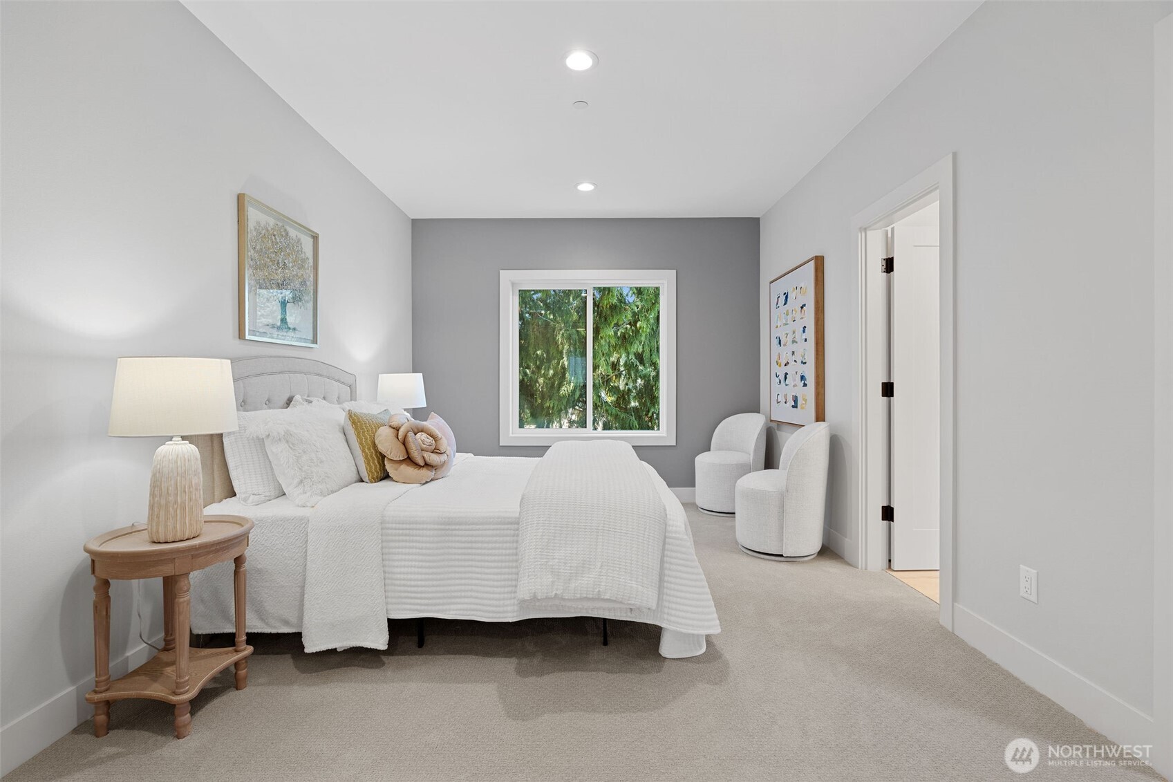Bedroom #3 with shared Full Bathroom.