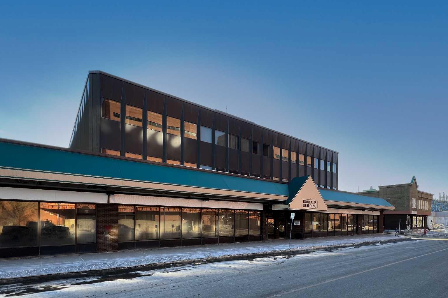 The Borealis Building presents an outstanding opportunity for both investors and tenants seeking a high-profile presence in the heart of downtown Fort McMurray. This fully developed professional building features three floors of office space plus a basement, providing flexible layouts ideal for medical, professional office, retail, or food and beverage uses. Designed for functionality and comfort, the property offers elevators, barrier-free access, abundant natural light, and an excellent parking ratio of two stalls per 1,000 square feet.For investors, the Borealis Building offers a turnkey commercial asset in a visible, stable downtown location surrounded by government, retail, and institutional anchors. For tenants, it provides move-in-ready space with flexible build-to-suit options and tenant improvement allowances available, terms dependent, ensuring each business can tailor the space to its specific operational needs.Strategically located across from the Regional Municipality of Wood Buffalo (RMWB) and Provincial Building, the property enjoys direct access to Highway 63 and Franklin Avenue, offering exceptional exposure and convenience. The location is within walking distance to Peter Pond Mall, dining, and essential services, and just minutes from MacDonald Island Park, Fort McMurray’s premier event and recreation destination. Its proximity to the Northern Lights Regional Health Centre further enhances its appeal for medical and wellness-oriented users.Whether you are looking to expand your business footprint, secure a prime downtown address, or invest in a high-quality commercial property with long-term potential, the Borealis Building represents a rare and compelling opportunity in one of Fort McMurray’s most active and accessible commercial corridors.