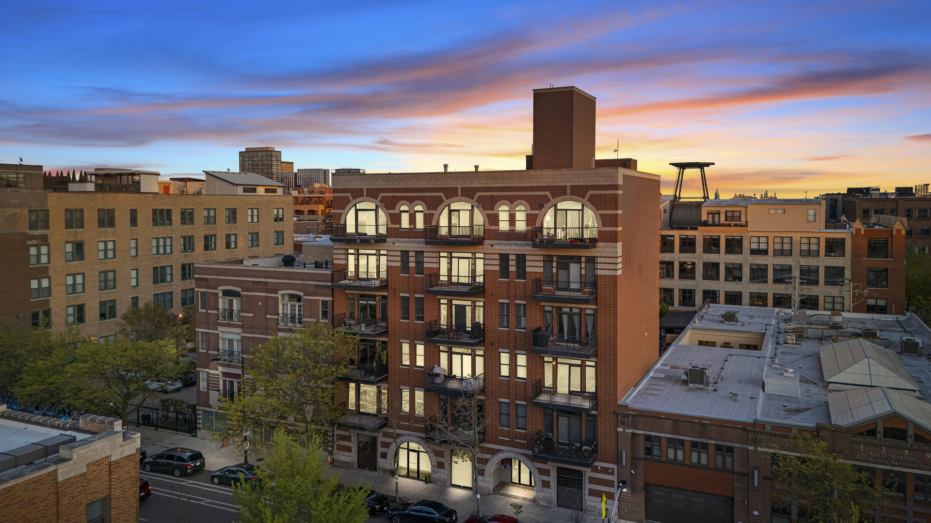 Rarely Available 3-Bedroom, 2-Bathroom with 2 parking spots Gem in the Heart of West Loop!    Discover this stunning and spacious home featuring a thoughtfully designed split-bedroom layout with beautifully refinished hardwood floors, designer light fixtures, and an oversized private terrace-perfect for relaxing or entertaining.    The expansive kitchen is a chef's dream, boasting rich cherry wood cabinets, granite countertops, a convenient eat-in island, ample storage, and brand-new stainless steel appliances. Natural light floods the open-concept living and dining areas, creating a warm and inviting atmosphere.    The luxurious primary suite offers his-and-her closets and a spa-like en-suite bath with a dual vanity, soaking tub, and separate shower. Generously sized second and third bedrooms provide comfort and versatility, complemented by a stylish second full bath. 2 special assessment were already paid in full by the owner one for the brand new elevator and second for a brand new roof   Located in an exclusive boutique elevator building, you'll be just steps from the best of West Loop-including WAC, Restaurant Row, and vibrant city life. Commuting is effortless with easy access to I-90/94, 290, and the CTA Blue Line.    Don't miss this rare opportunity-schedule your showing today!